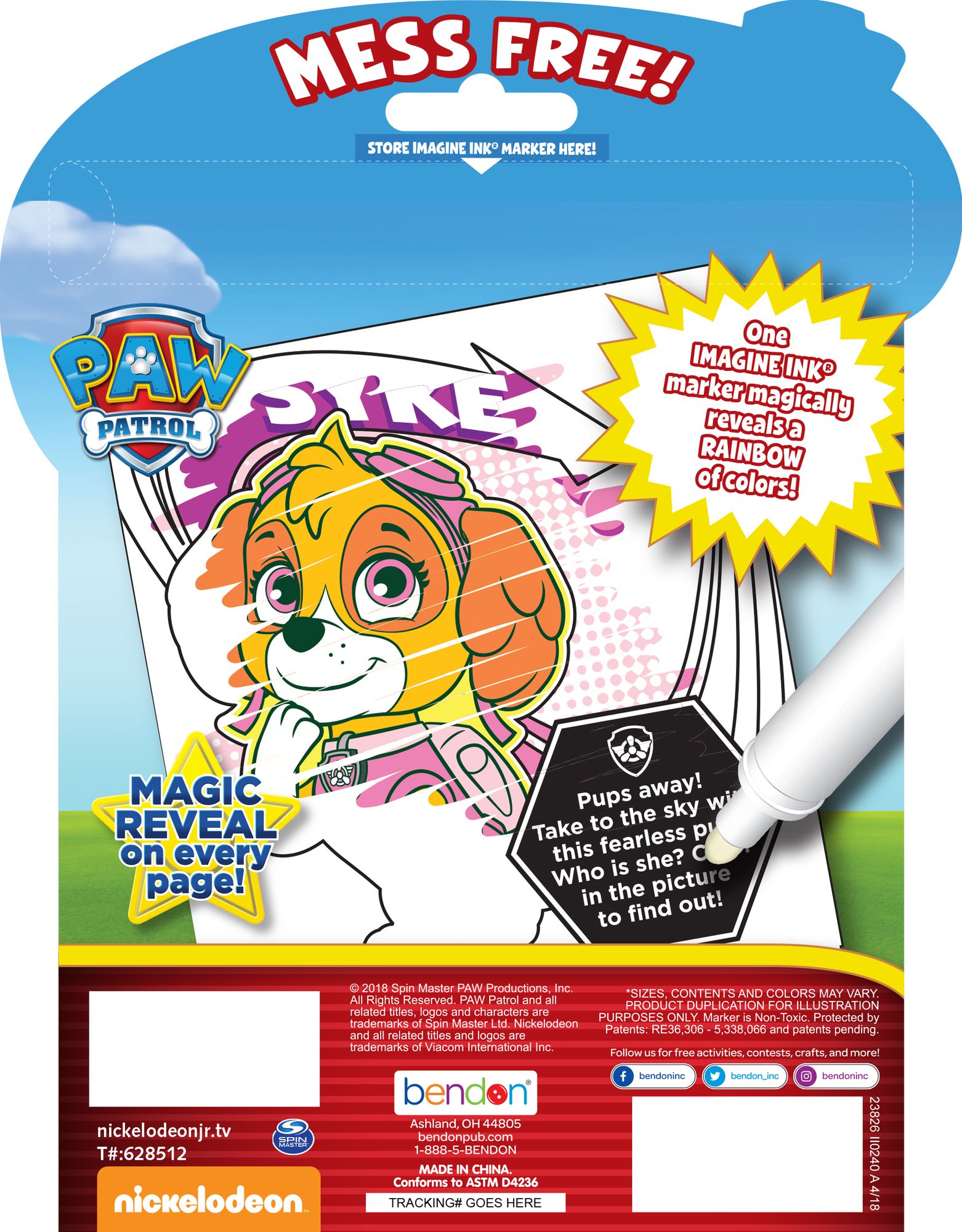 PAW Patrol Imagine Ink Magic Ink Pictures