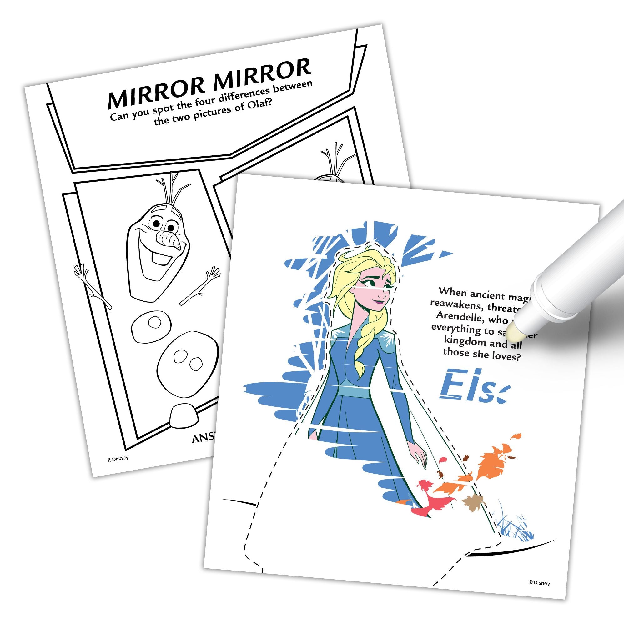 Frozen 2 Magic Ink