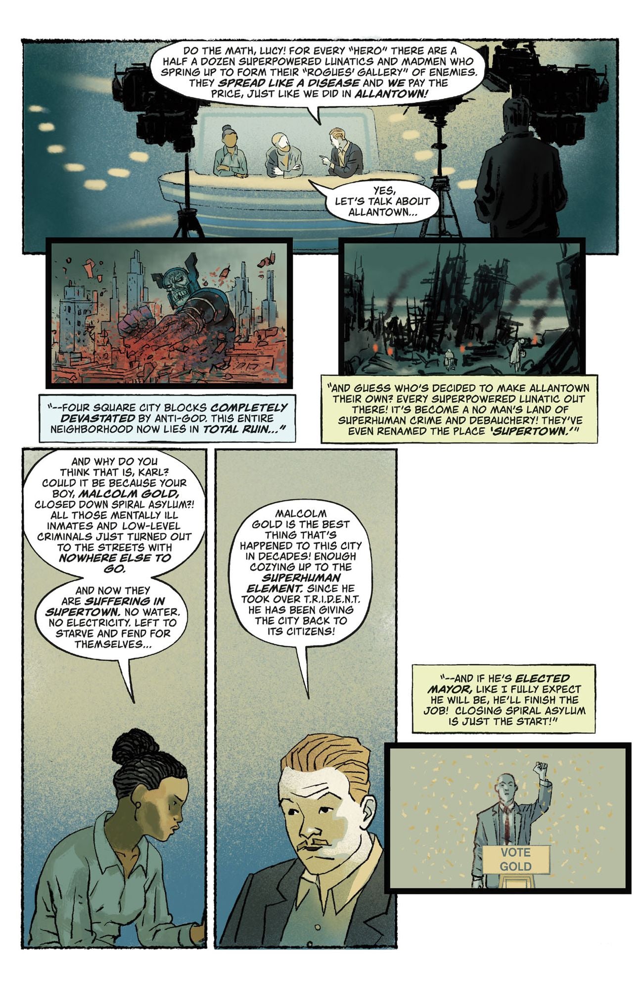 Black Hammer Volume 9: Spiral City