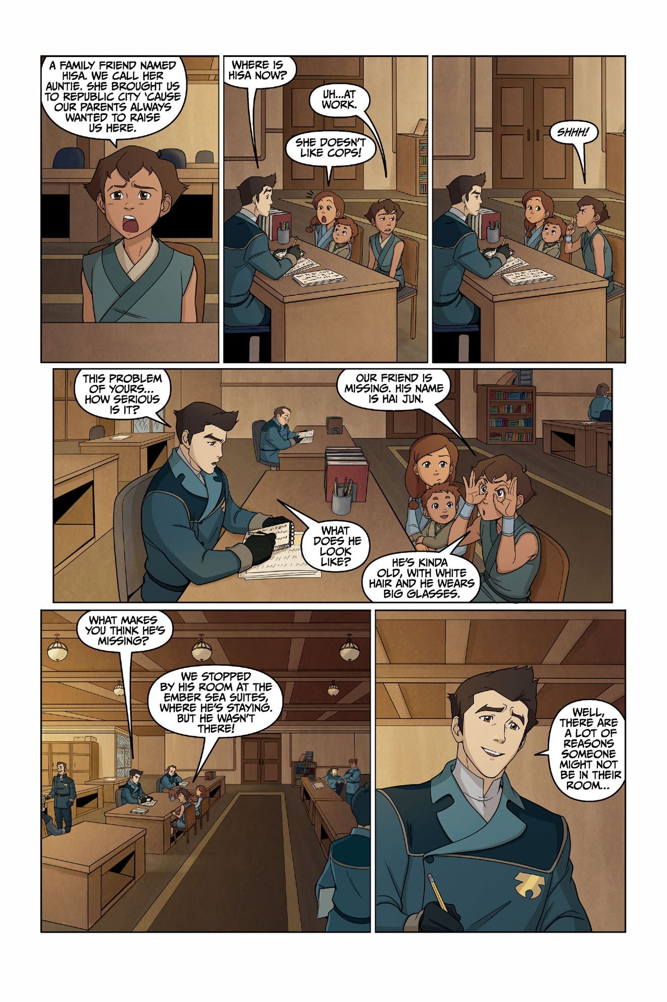 The Legend of Korra: The Mystery of Penquan Island