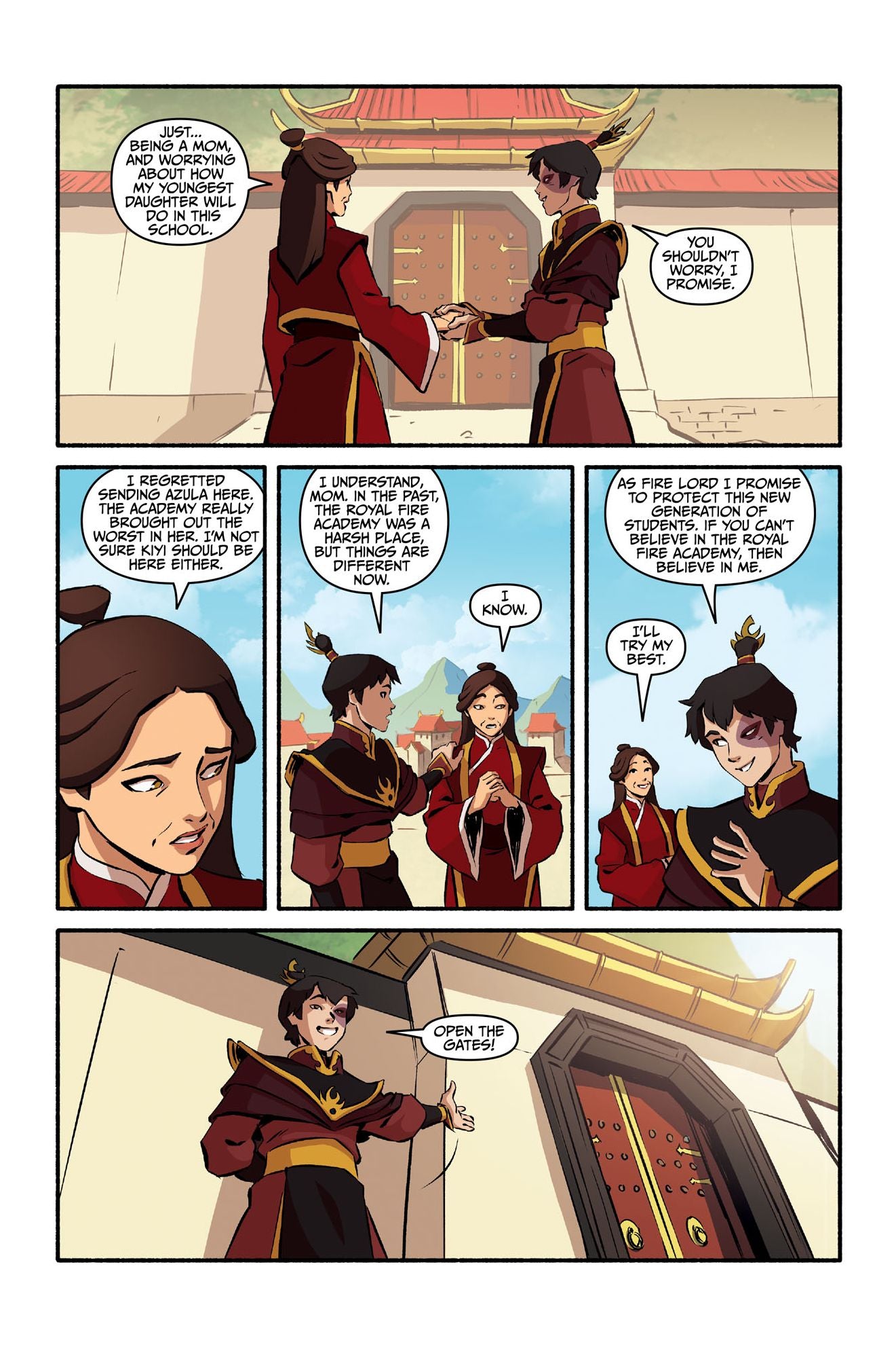 Avatar: The Last Airbender--Fire and Family Treasury Boxed Set