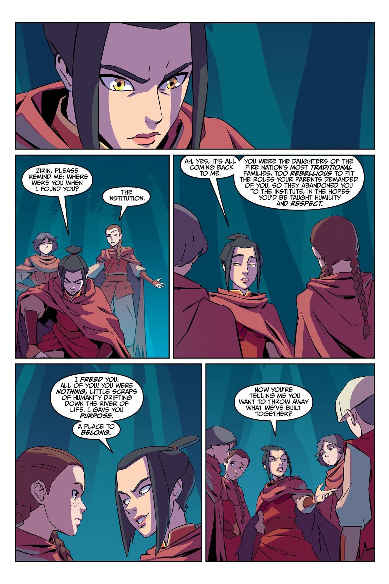 Avatar: The Last Airbender--Fire and Family Treasury Boxed Set