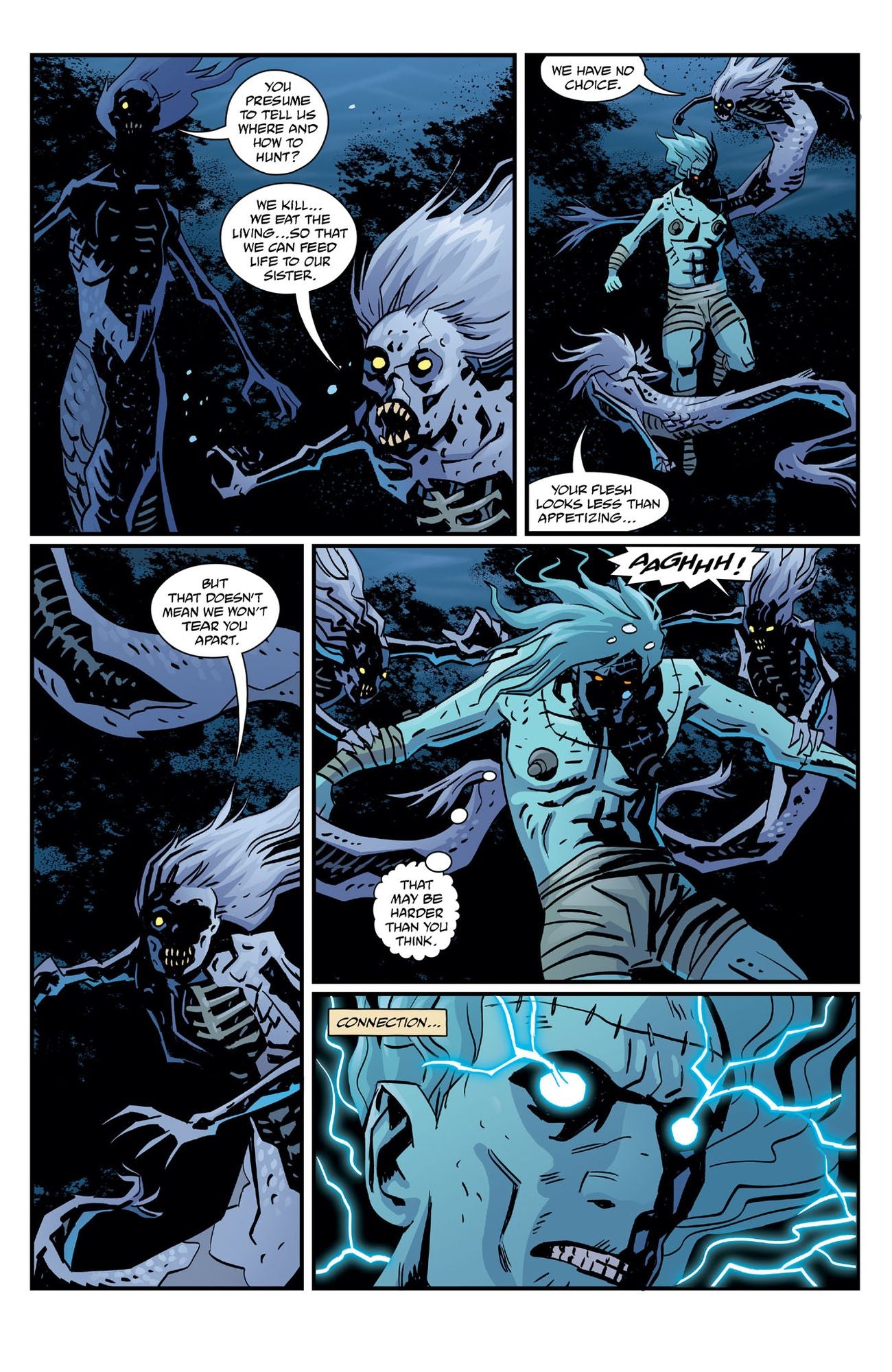 Frankenstein: New World Volume 2--The Sea of Forever