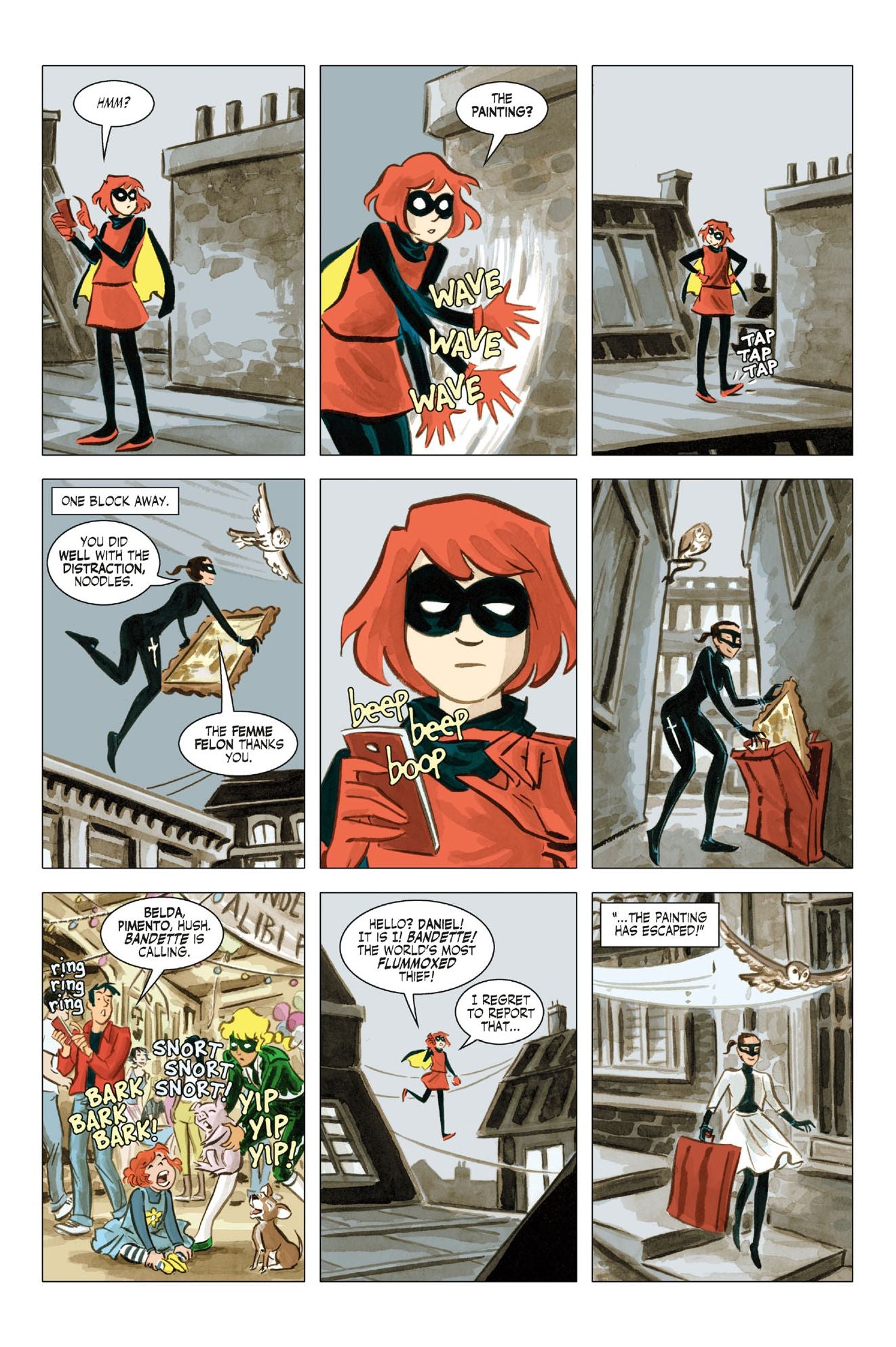 Bandette Volume 4: The Six Finger Secret