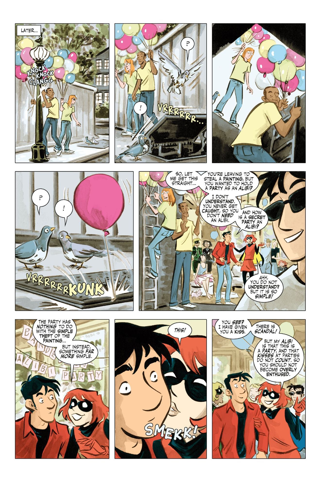Bandette Volume 4: The Six Finger Secret