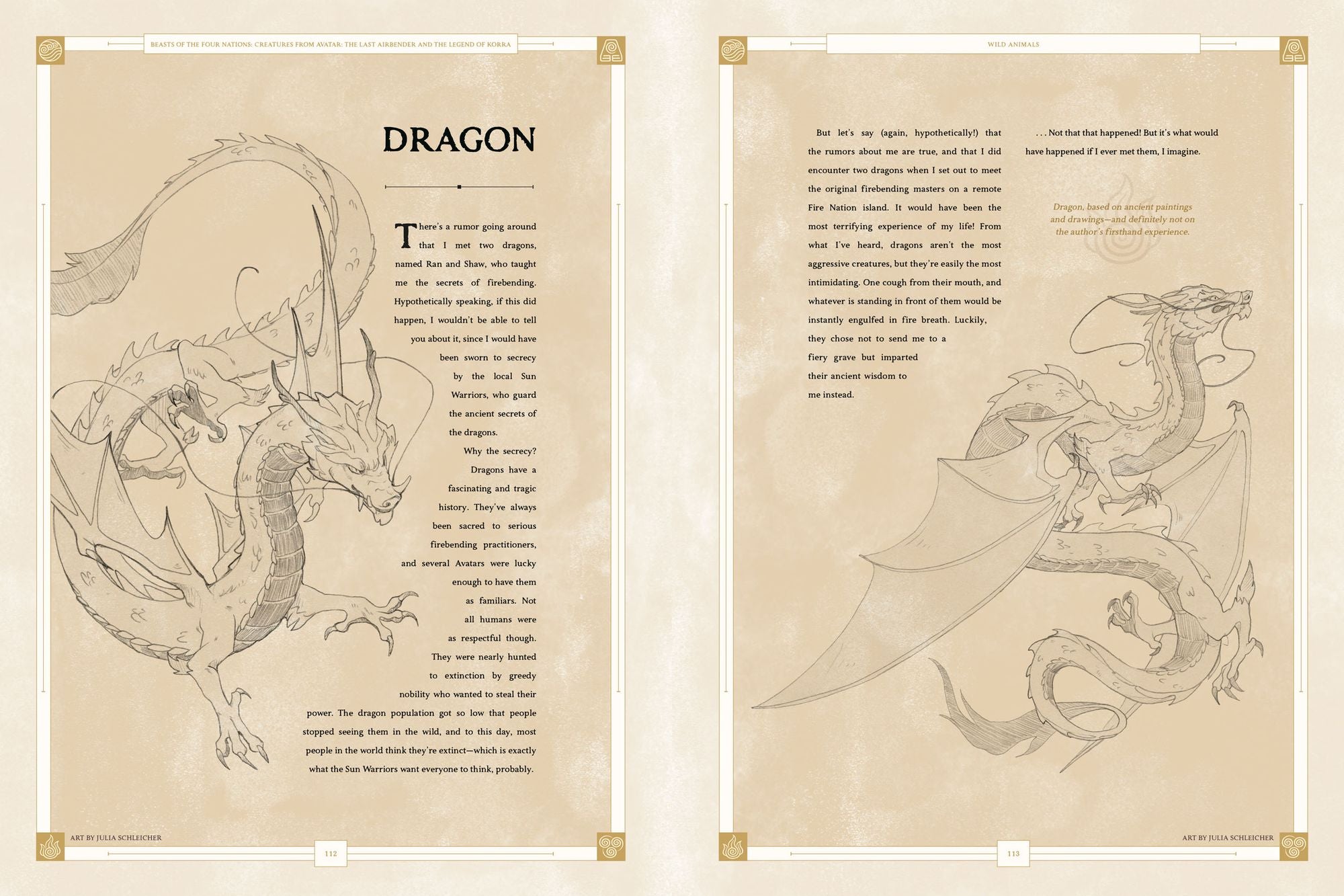 Beasts of the Four Nations: Creatures from Avatar: The Last Airbender and The Legend of Korra