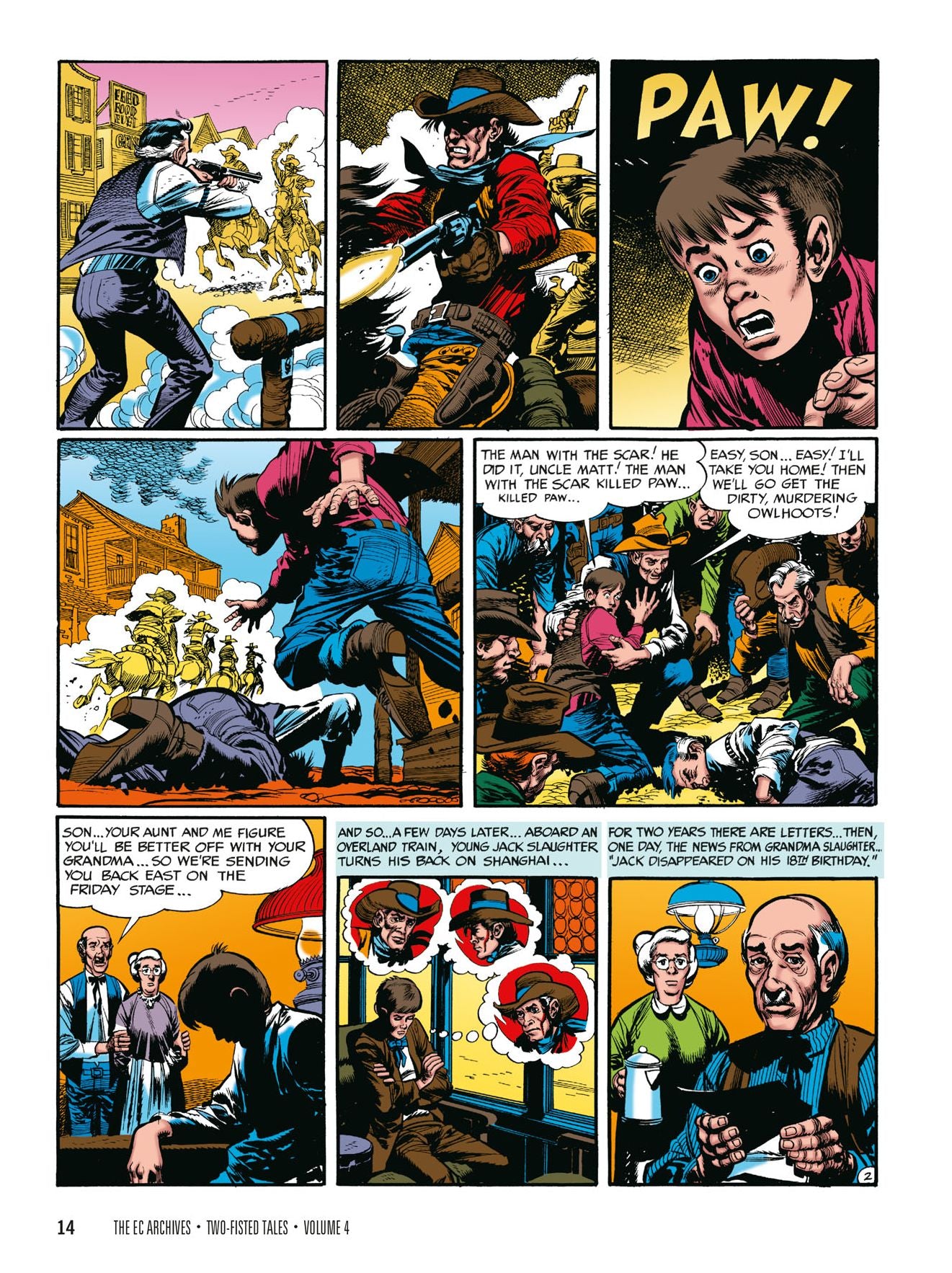 The EC Archives: Two-Fisted Tales Volume 4