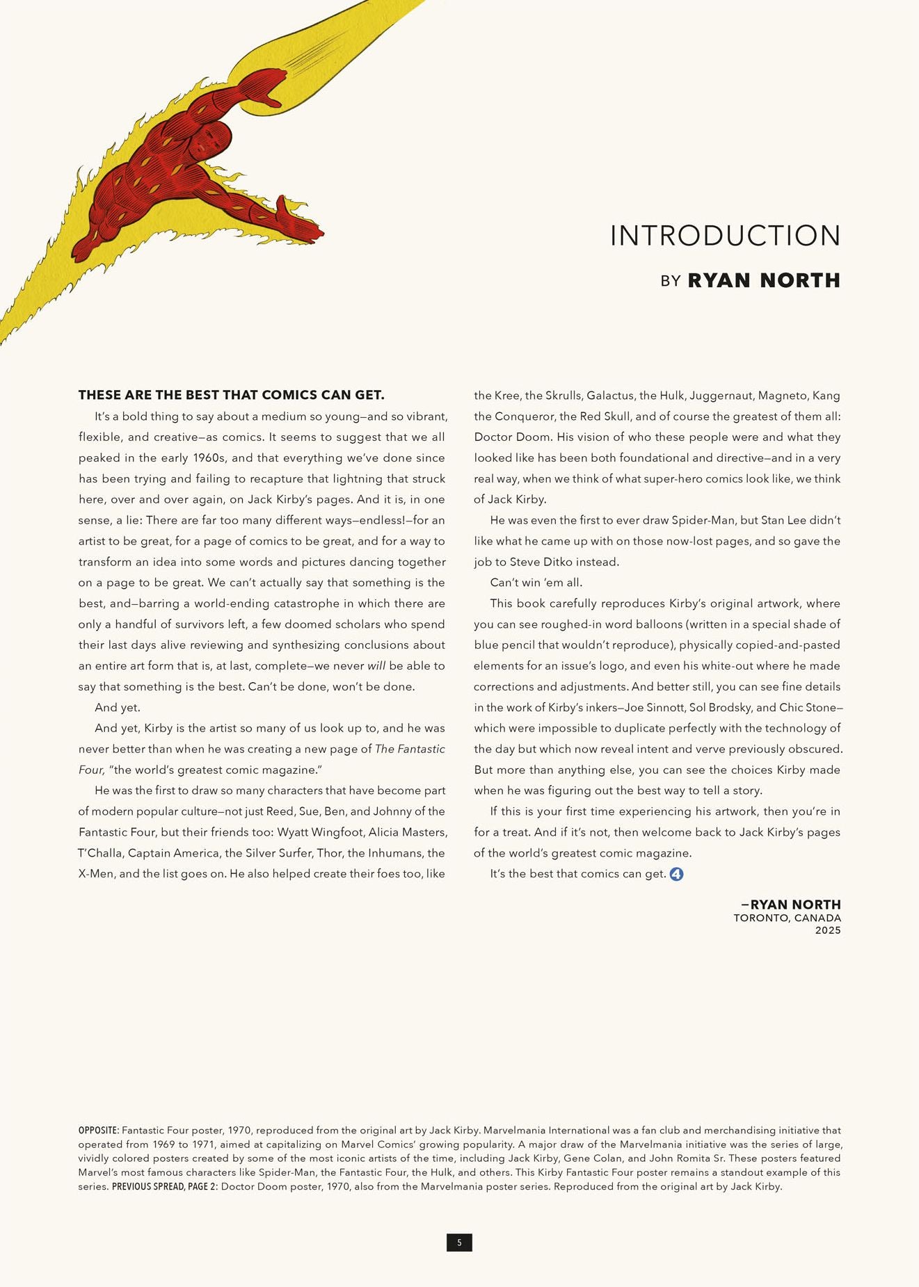 The Art of Fantastic Four