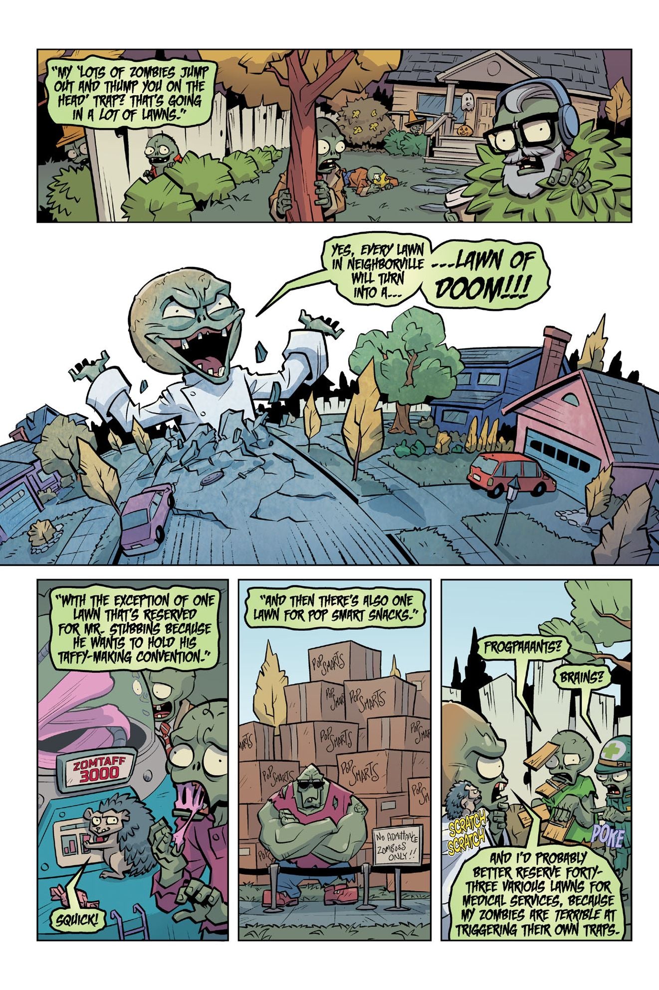 Plants vs. Zombies Zomnibus Volume 3