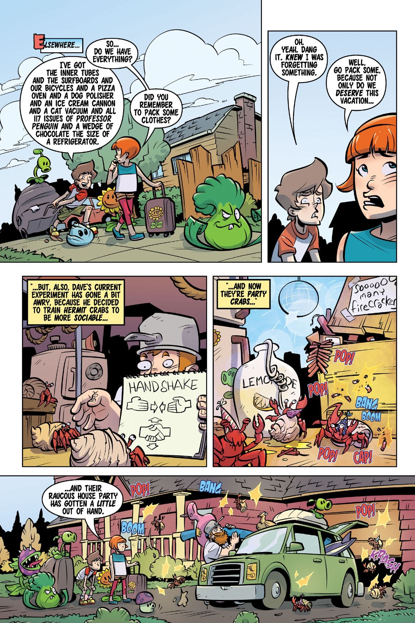 Plants vs. Zombies Zomnibus Volume 4