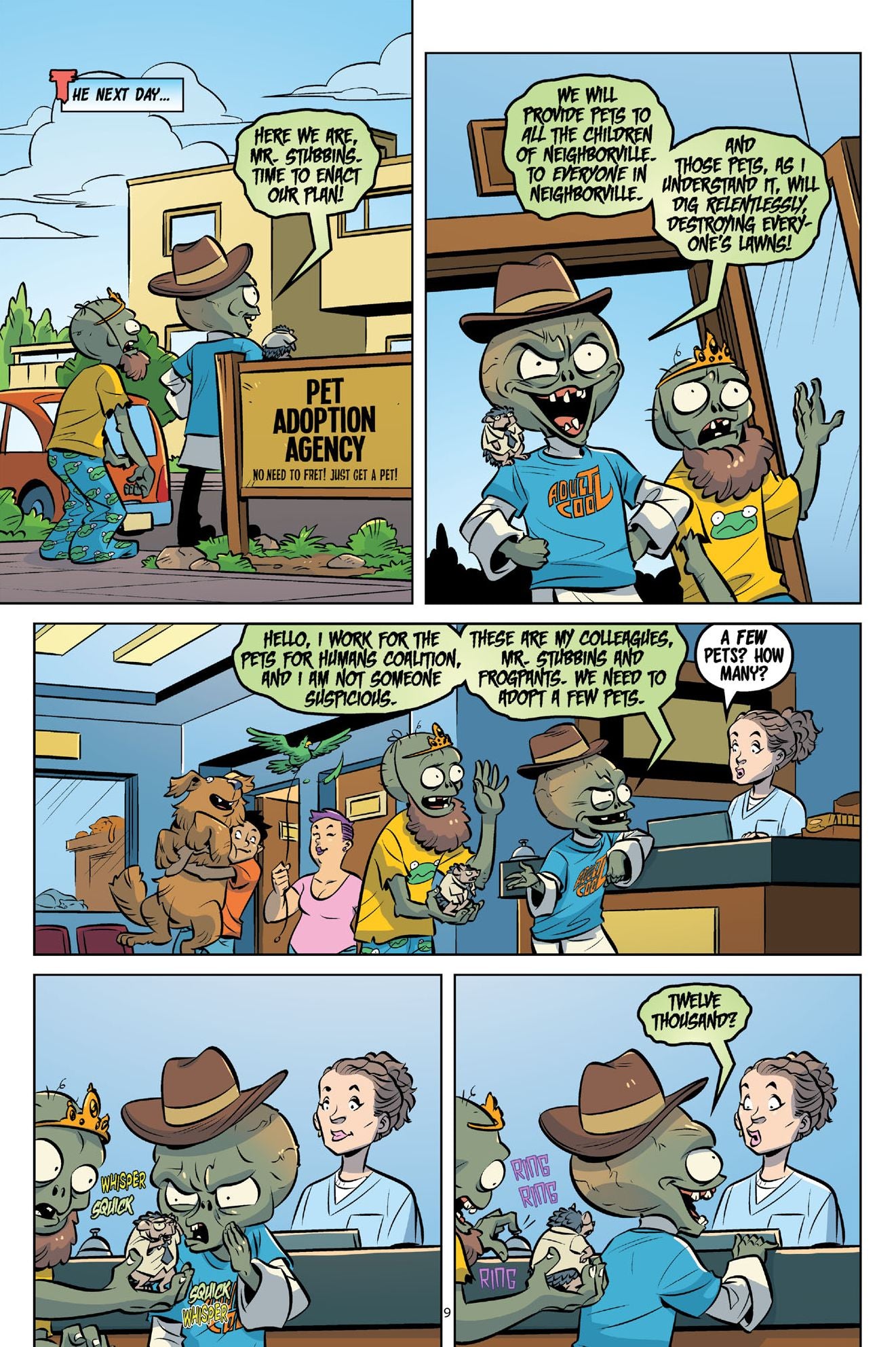 Plants vs. Zombies Zomnibus Volume 4