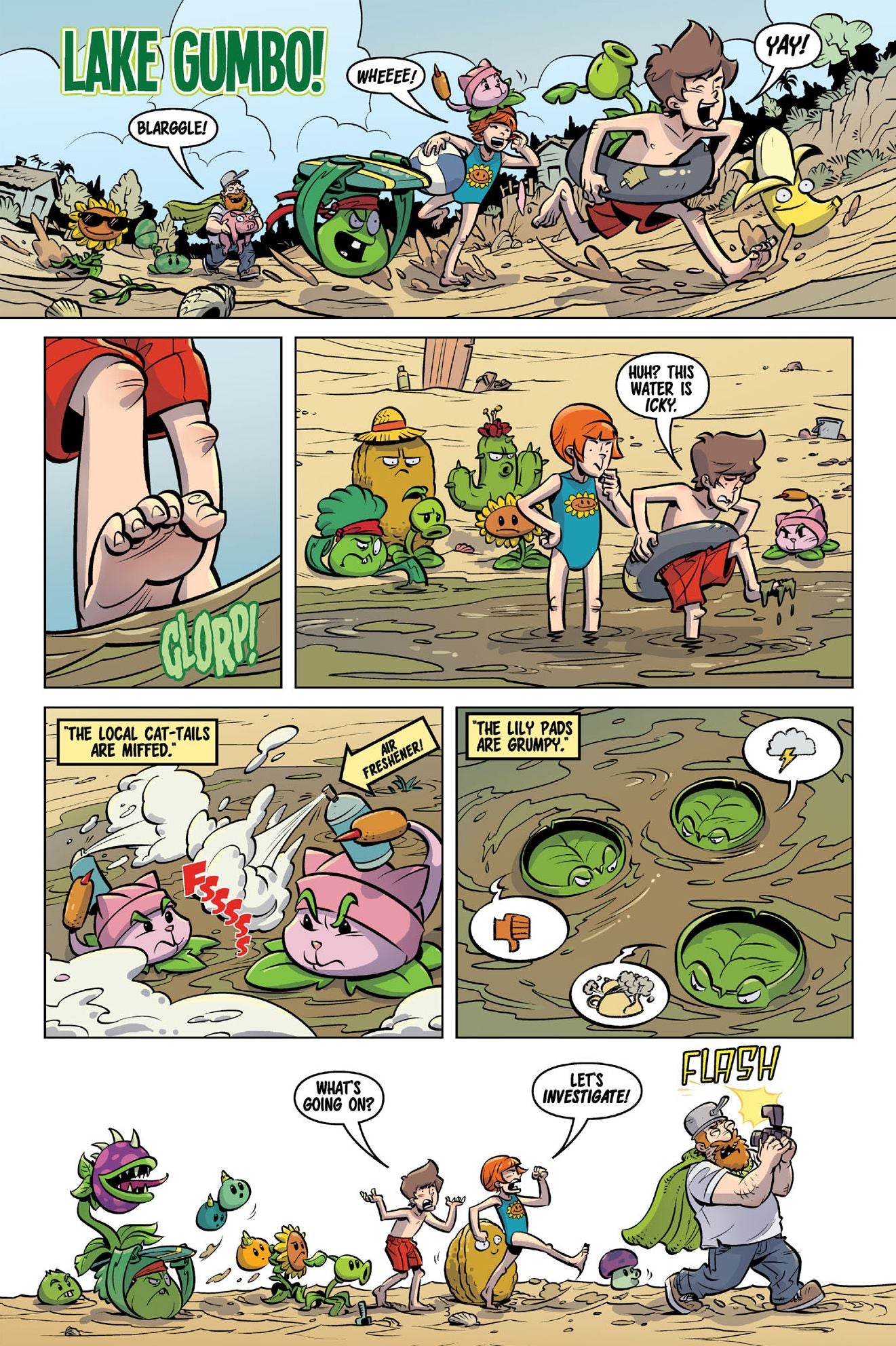 Plants vs. Zombies Zomnibus Volume 4