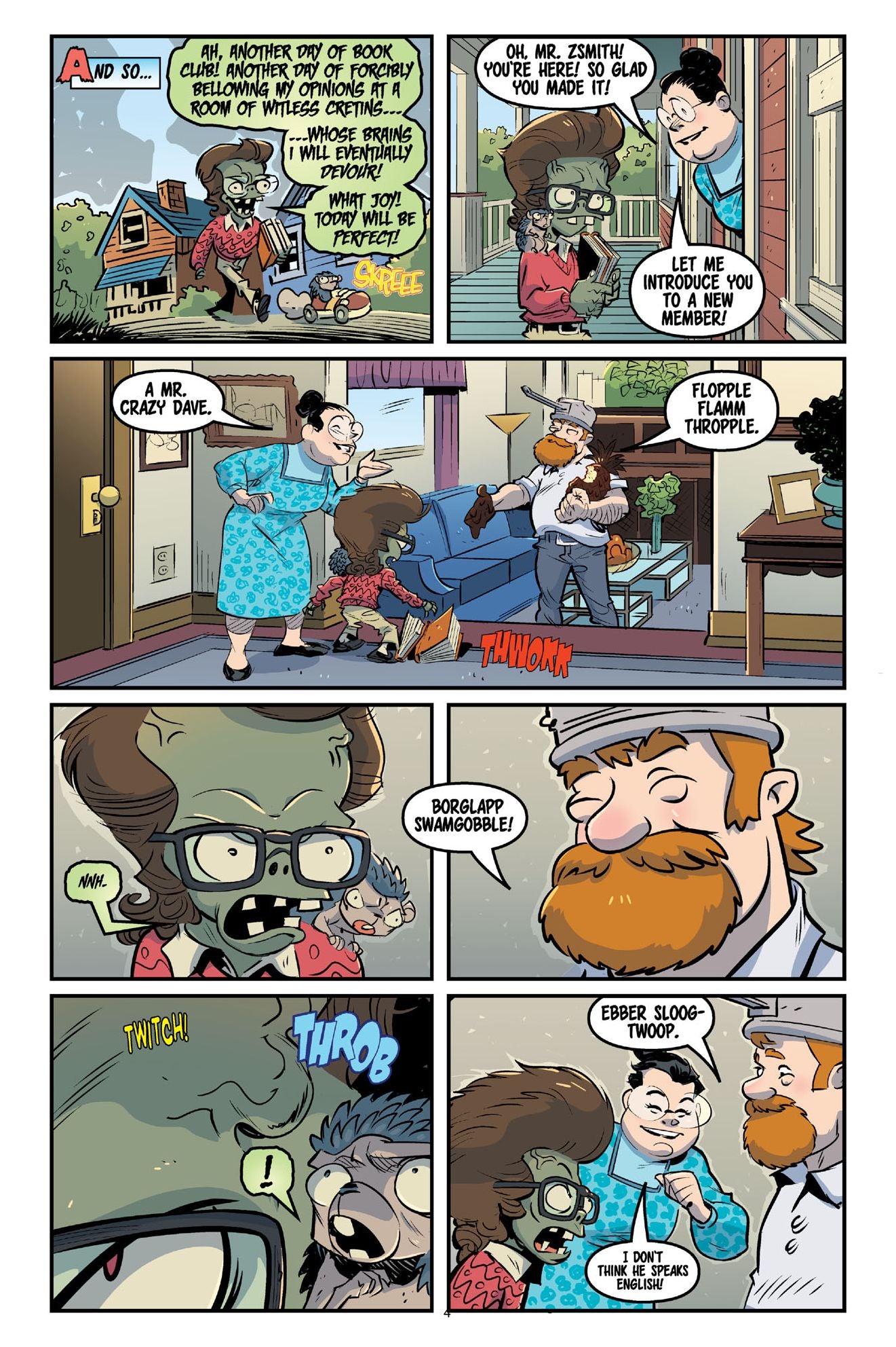 Plants vs. Zombies Zomnibus Volume 4