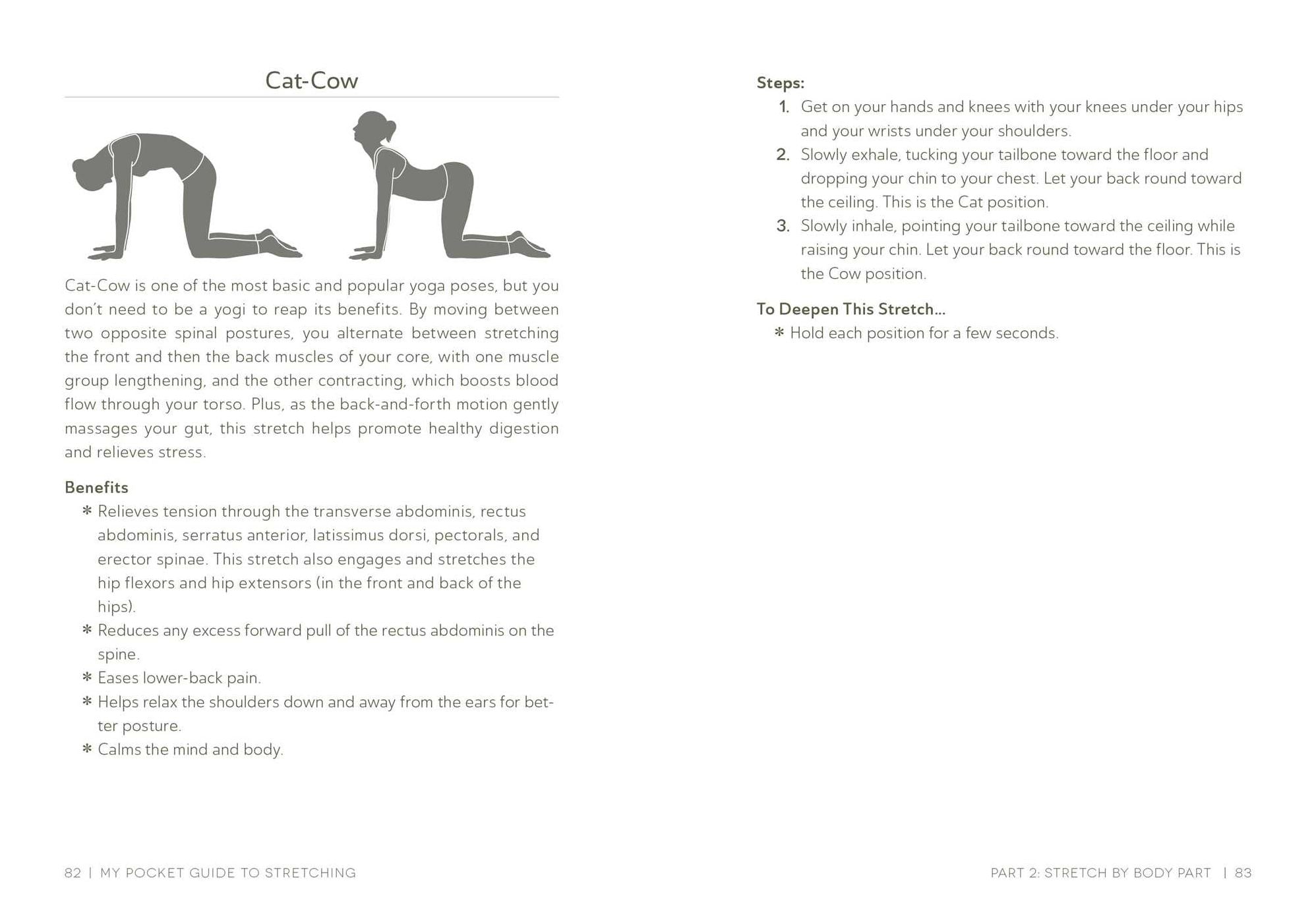 My Pocket Guide to Stretching: Anytime Stretches for Flexibility, Strength, and Full-Body Wellness