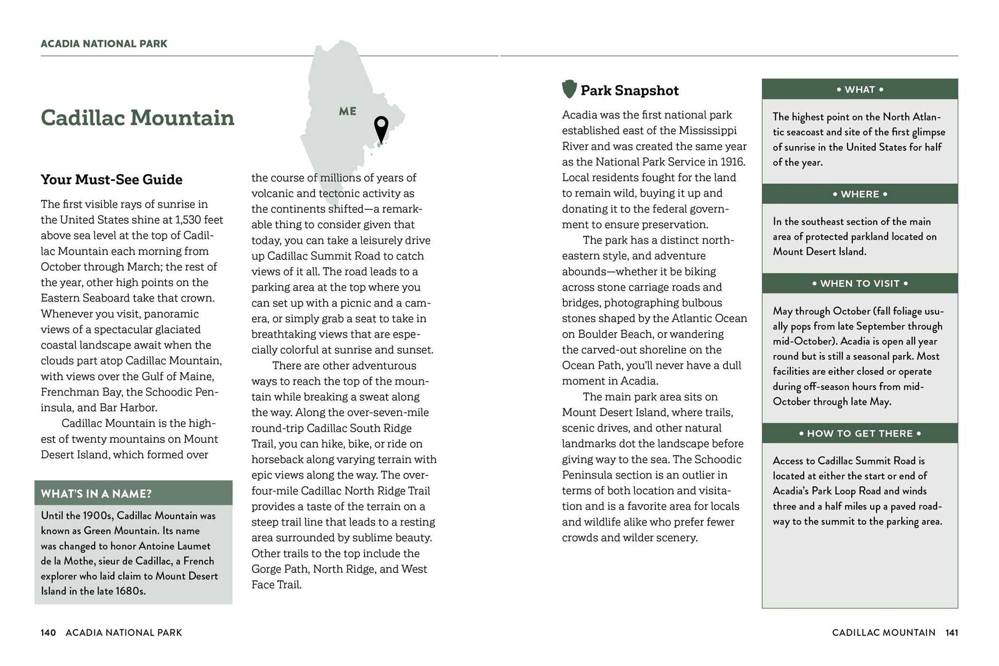 100 Things to See in the National Parks: Your Guide to the Most Popular Features of the US National Parks