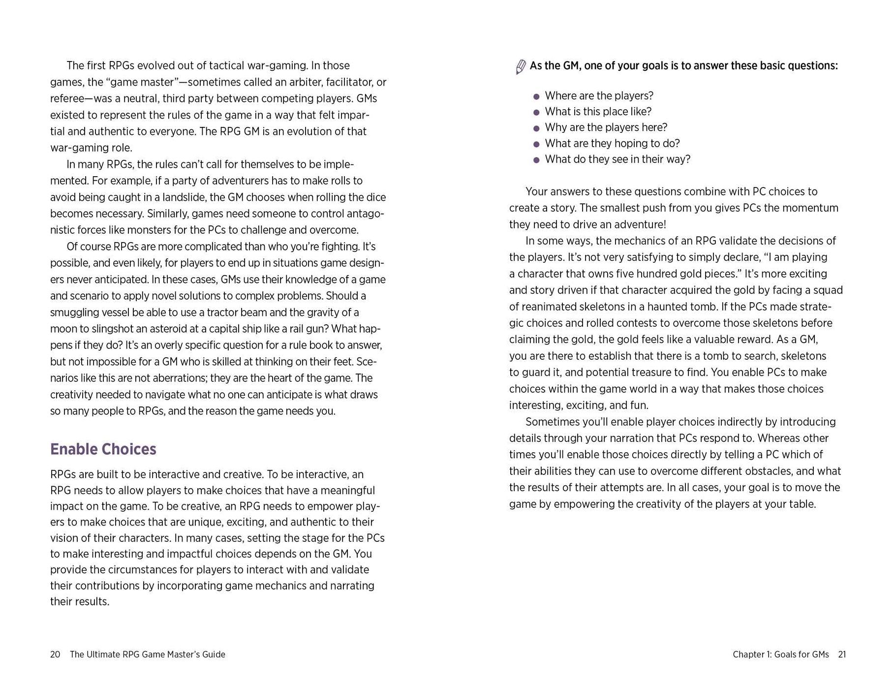 The Ultimate RPG Game Master's Guide: Advice and Tools to Help You Run Your Best Game Ever!