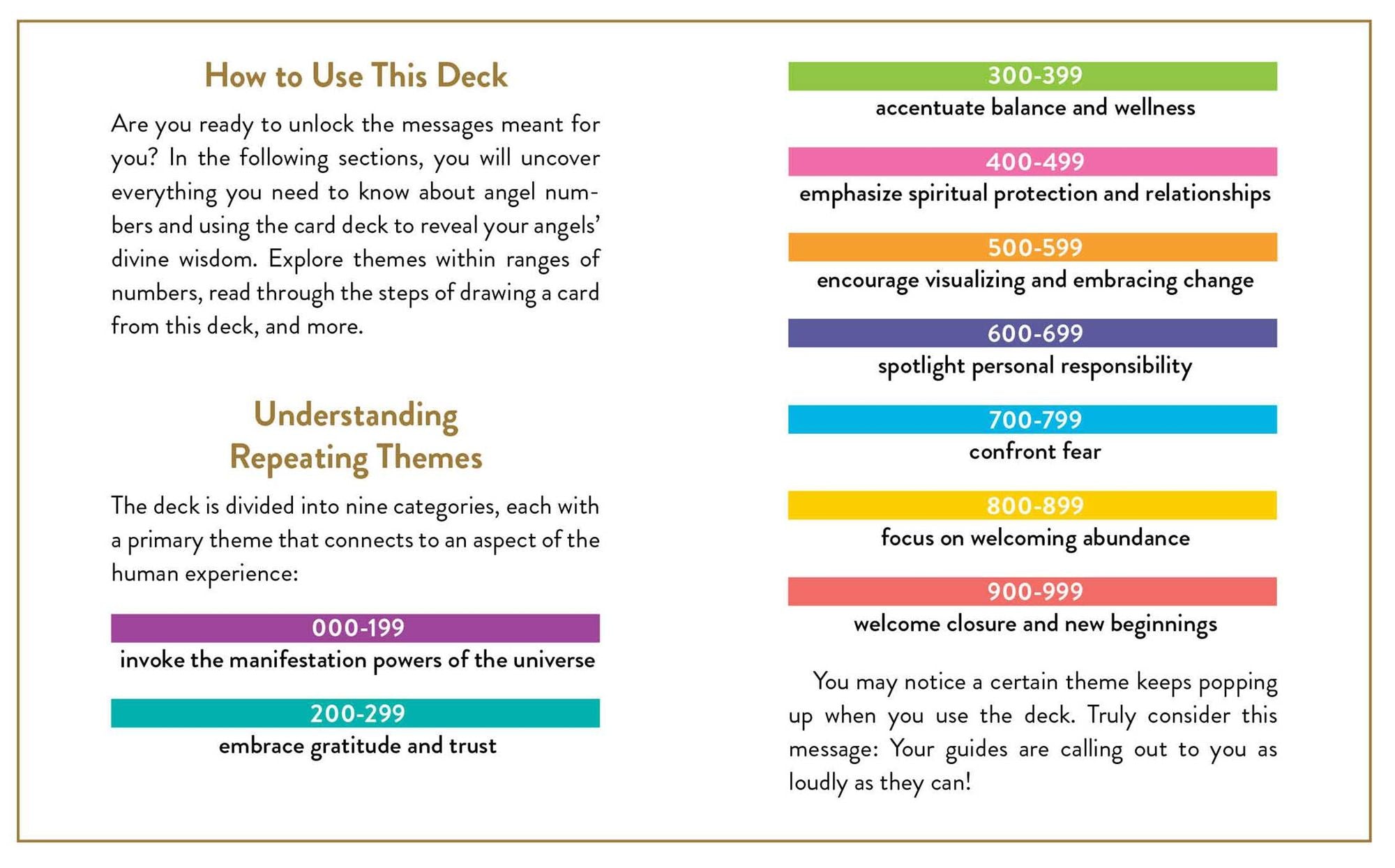 The Angel Numbers Deck: Draw a Card and Discover Your Spirit Guides' Divine Message