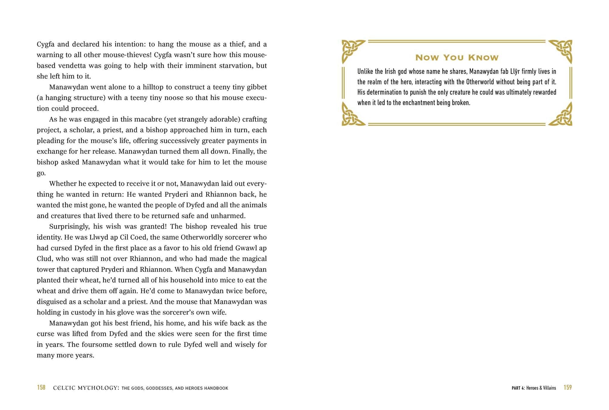 Celtic Mythology: The Gods, Goddesses, and Heroes Handbook