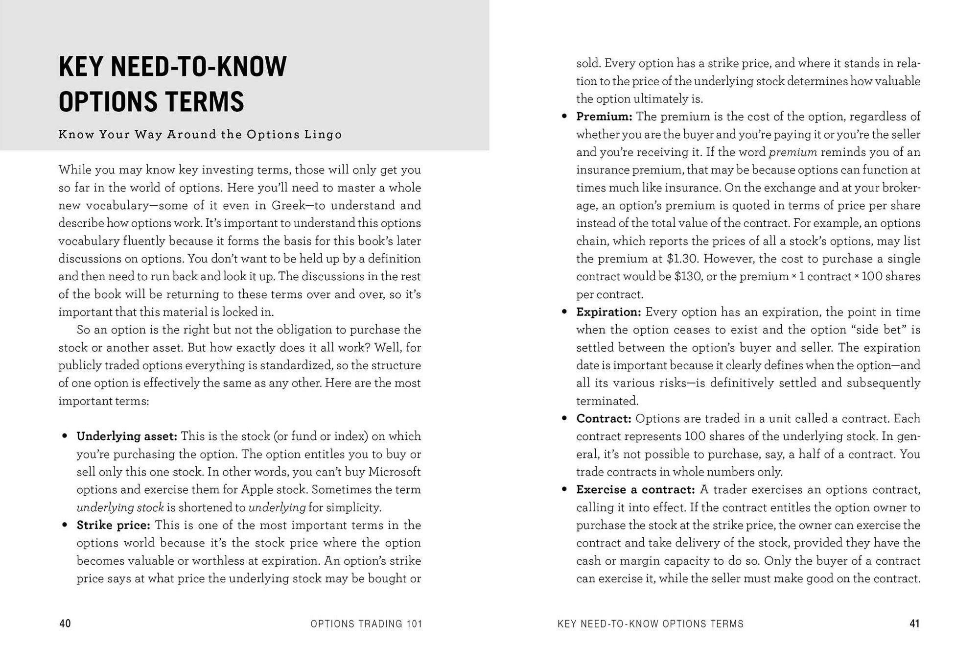 Options Trading 101: From Understanding the Types of Options and Creating a Trade Plan to Analyzing Risk and Selecting Strike Prices, an Essential Primer in Options Trading