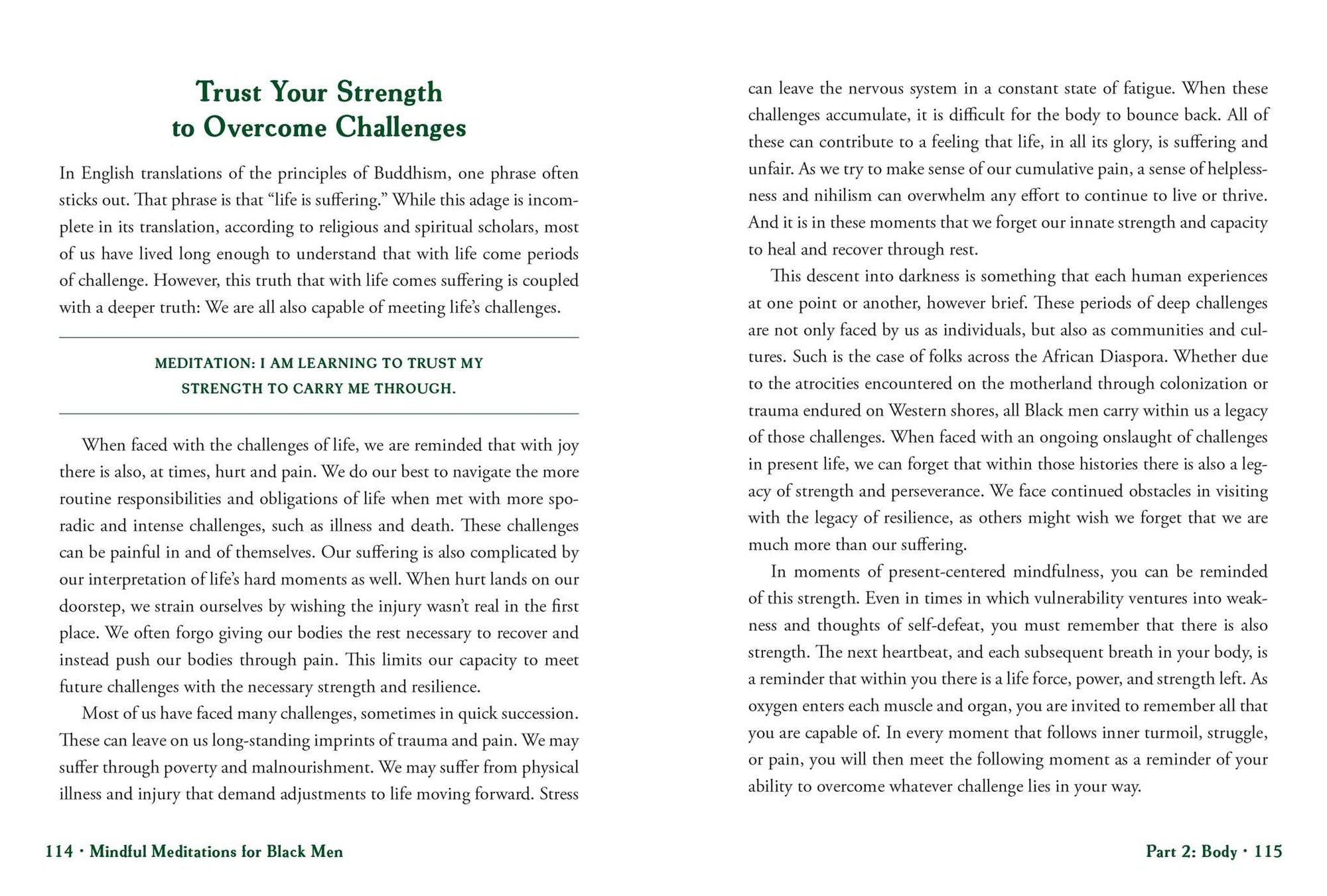 Mindful Meditations for Black Men: Restorative Practices to Soothe Mind, Body, and Spirit