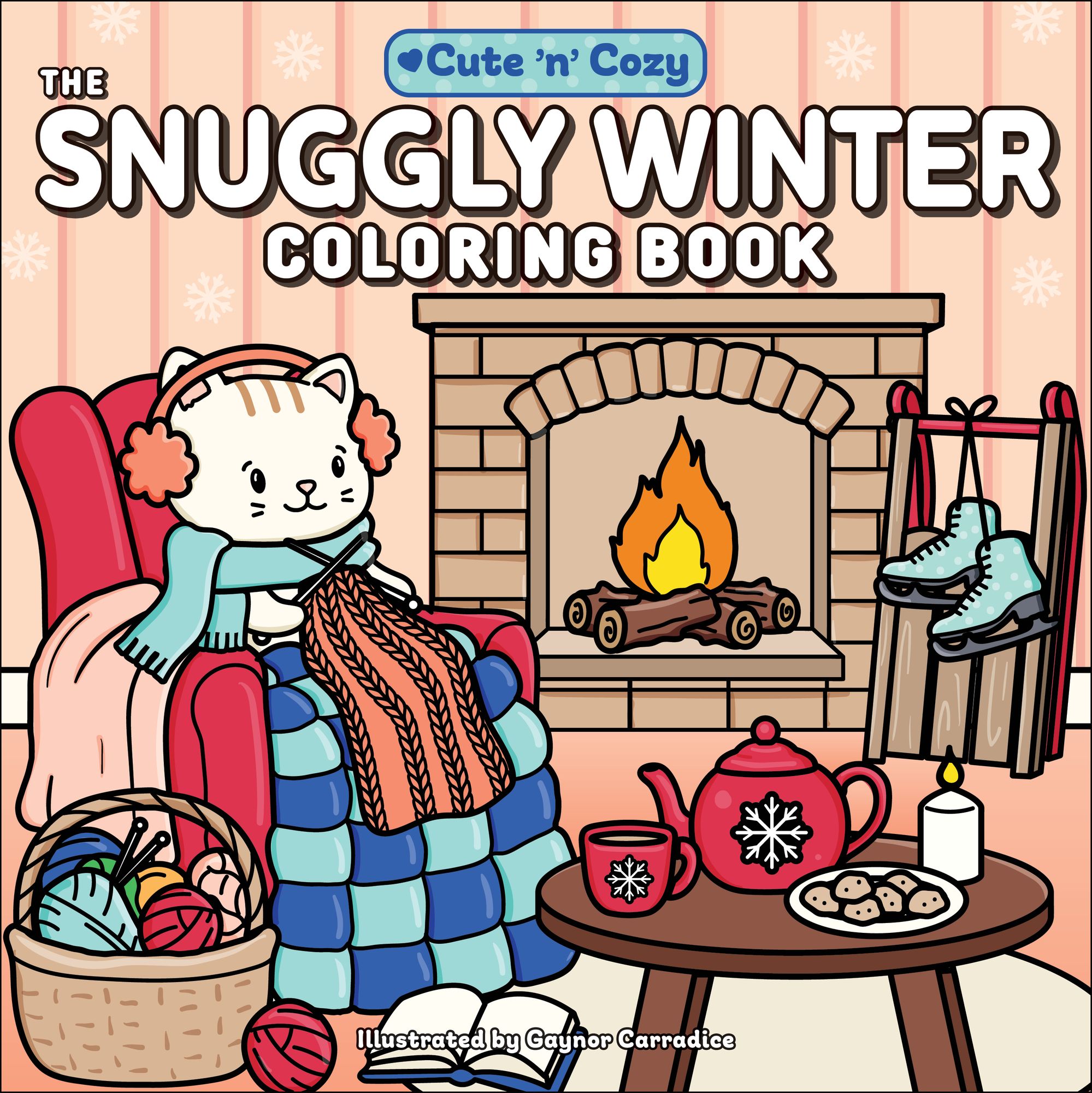 The Snuggly Winter Coloring Book