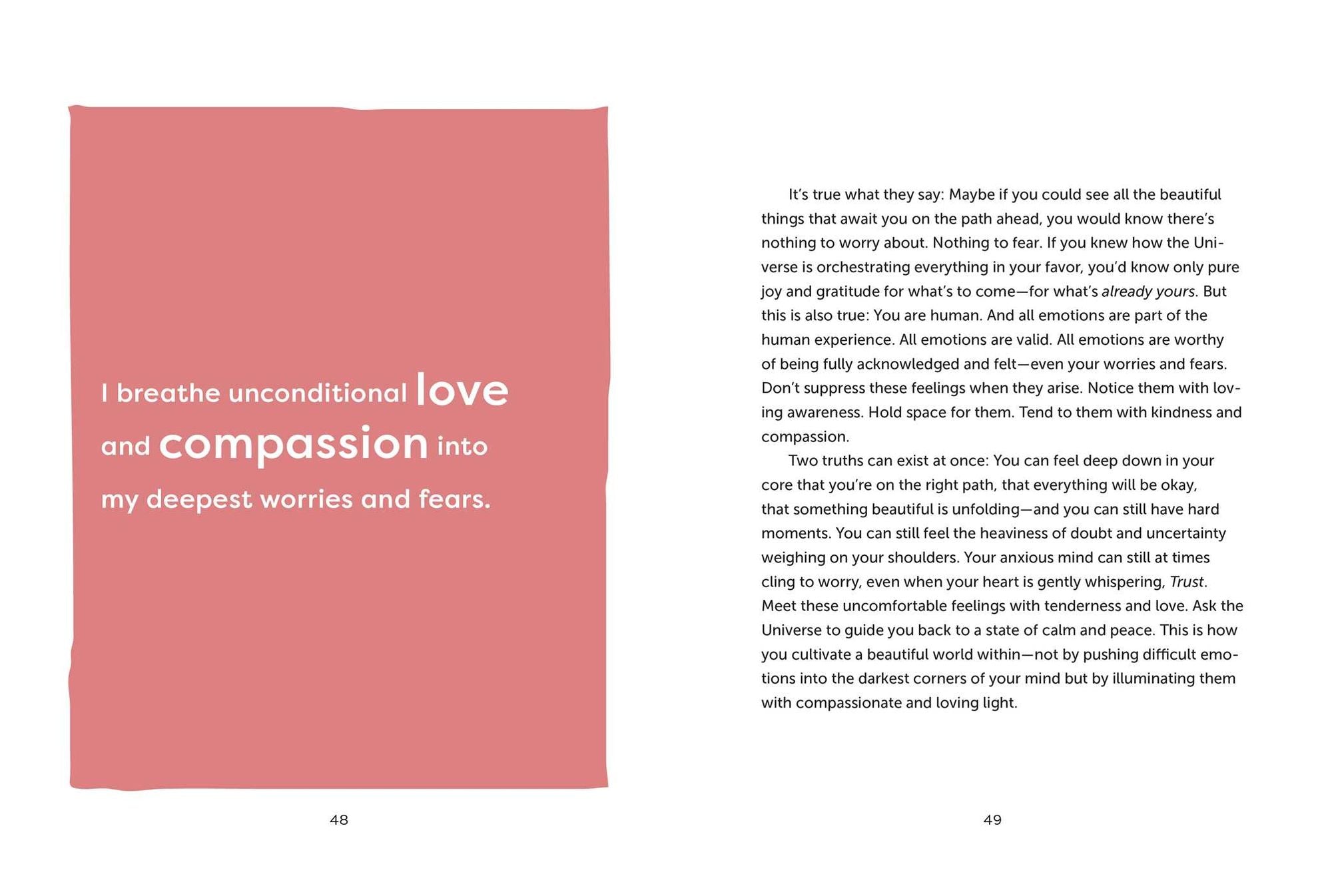 Affirmations for Self-Love: 100 Lessons for Learning to Love Yourself Through the Beautiful Days, the Hard Days, and Everything in Between