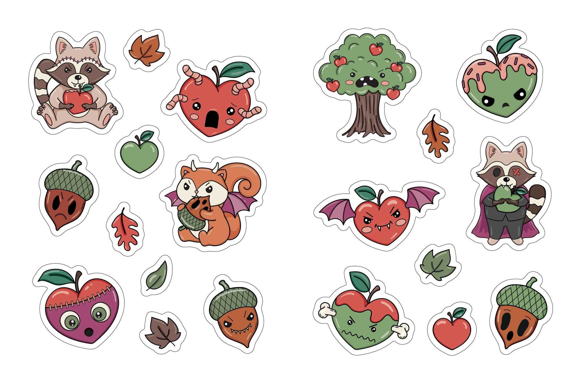 The Creepy Cute Love Sticker Book: 500+ Stickers to Scare and Share