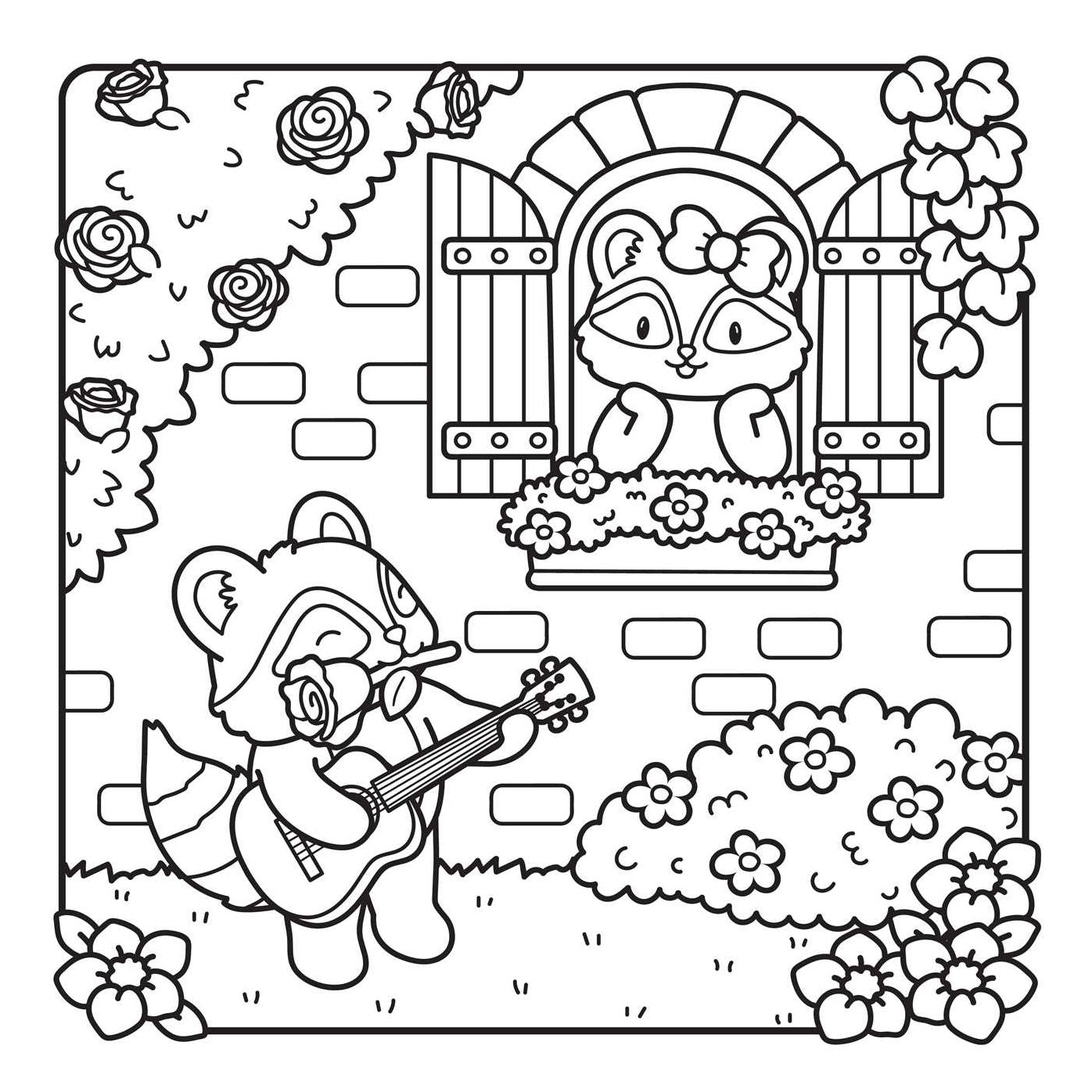 The Heartwarming Love Coloring Book