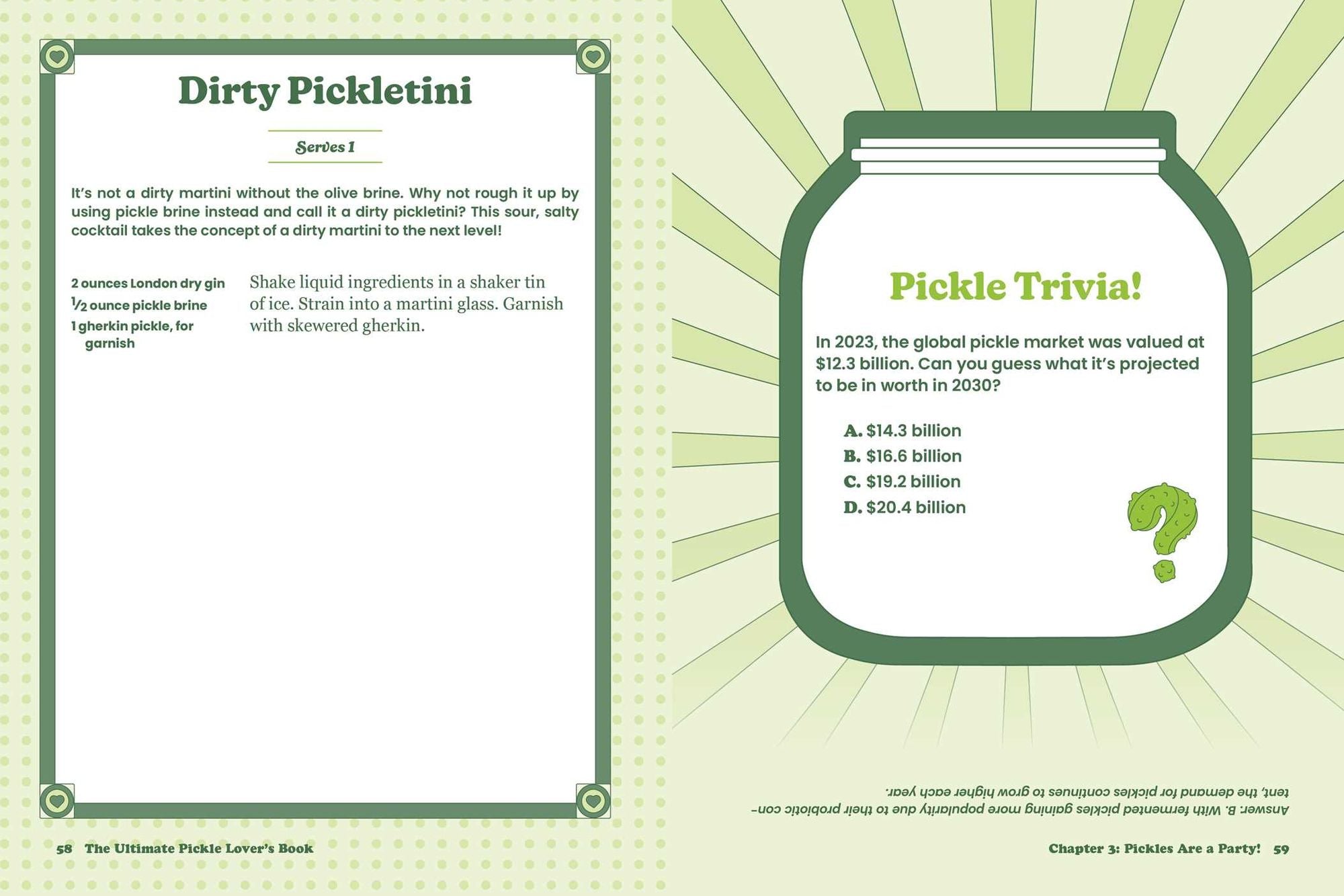 The Ultimate Pickle Lover's Book: From Condiment to Cocktail-a Flavorful Celebration of the Mighty Dill