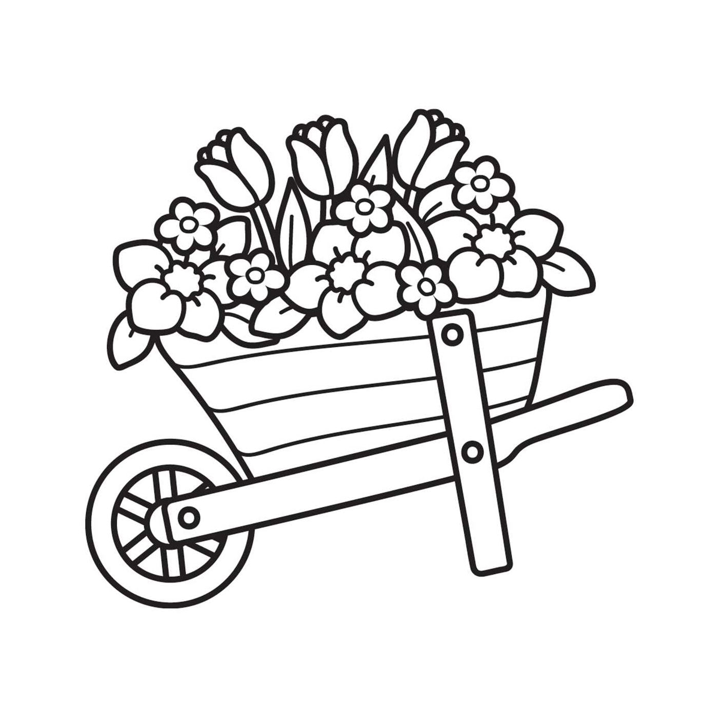 Spring Cheer Mini Coloring Book