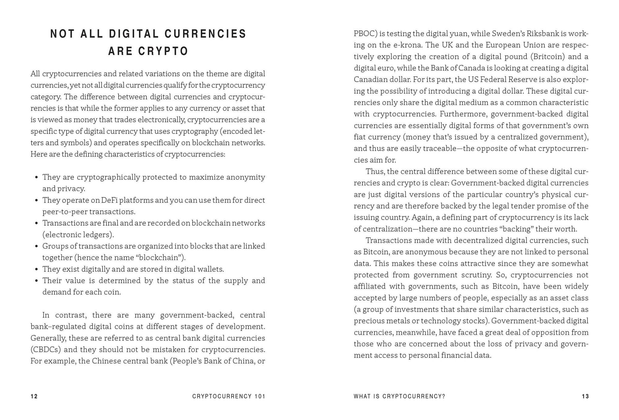 Cryptocurrency 101: From Blockchain and Bitcoin to Altcoins and Cryptocurrency Exchanges, Your Essential Guide to Understanding, Acquiring, and Using Cryptocurrency