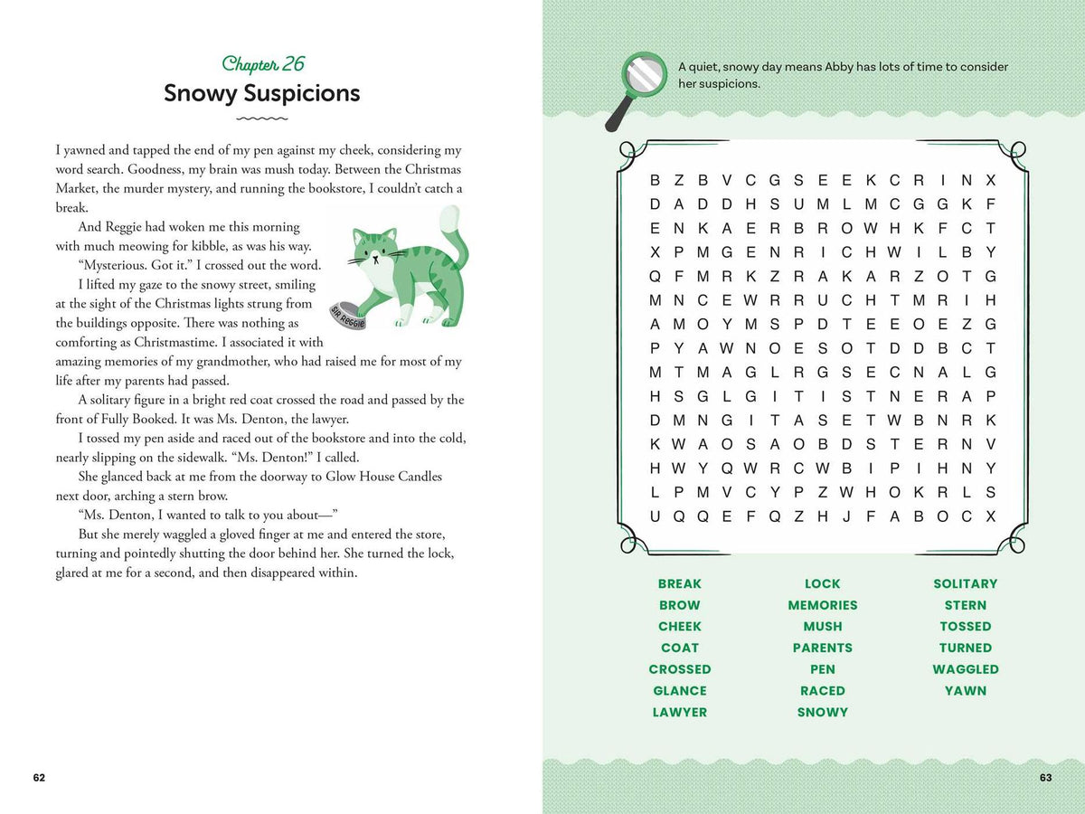 Murder at the Christmas Market: Book 5: Solve the Puzzles-and the Plot of a Cozy Holiday Mystery!