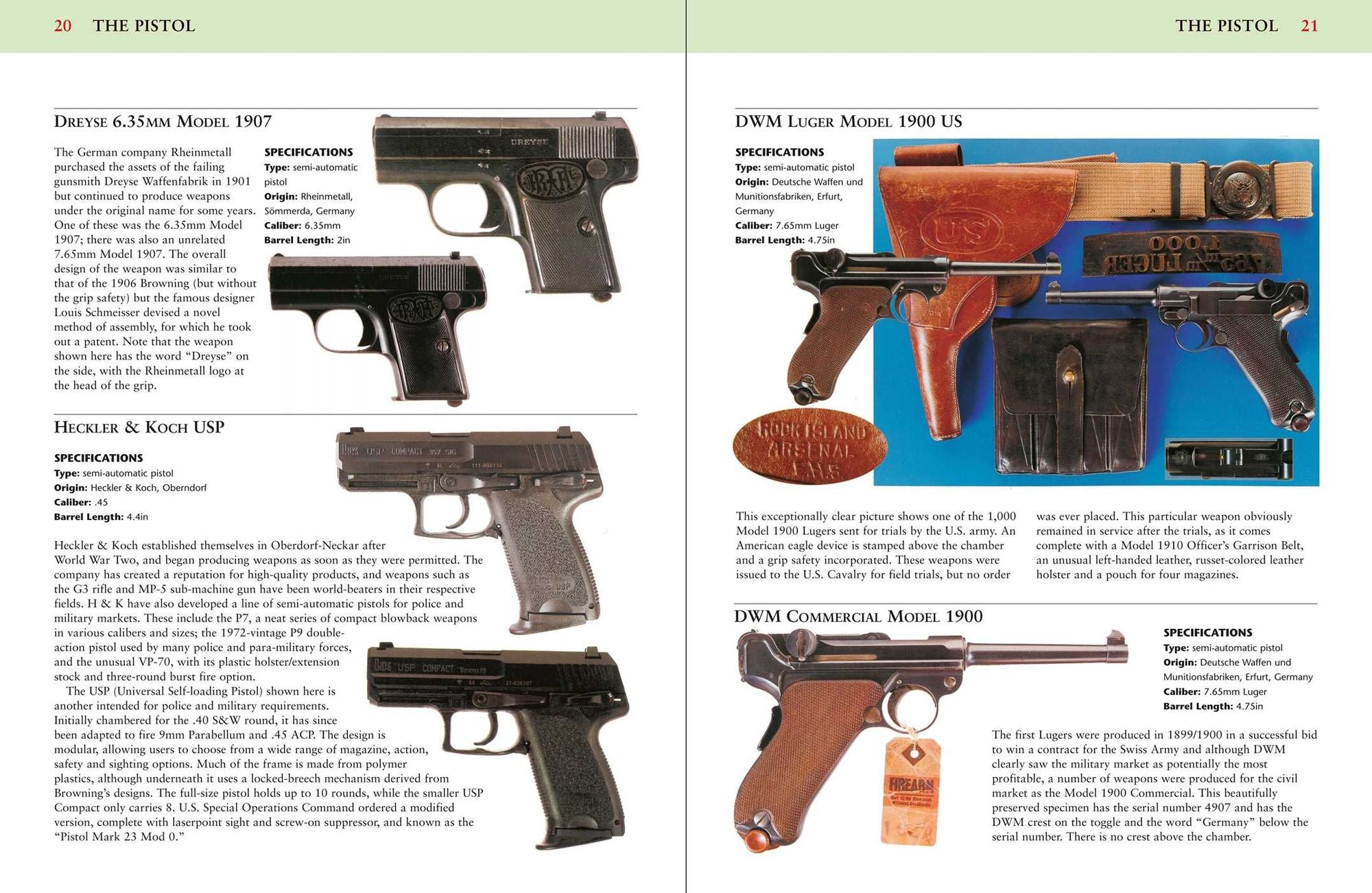 The Illustrated Directory of Guns: A Collector's Guide to Over 1500 Military, Sporting, and Antique Firearms