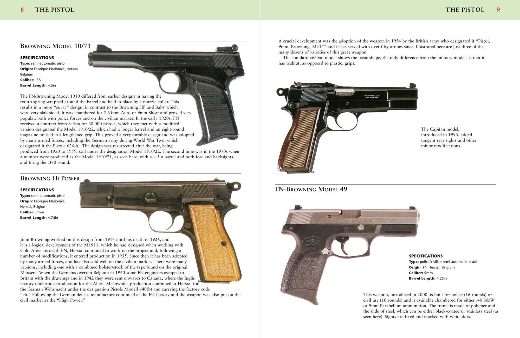 The Illustrated Directory of Guns: A Collector's Guide to Over 1500 Military, Sporting, and Antique Firearms