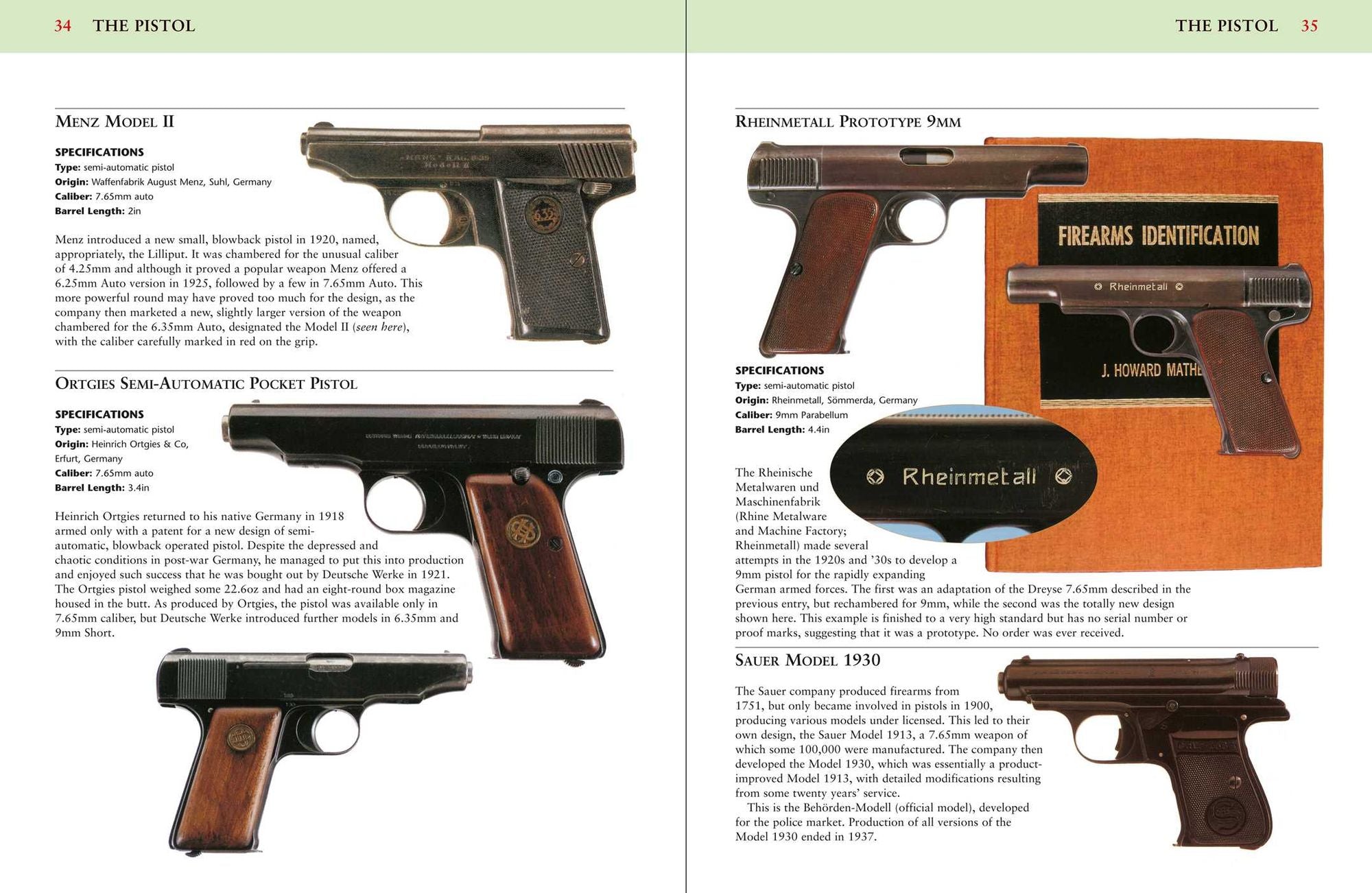 The Illustrated Directory of Guns: A Collector's Guide to Over 1500 Military, Sporting, and Antique Firearms