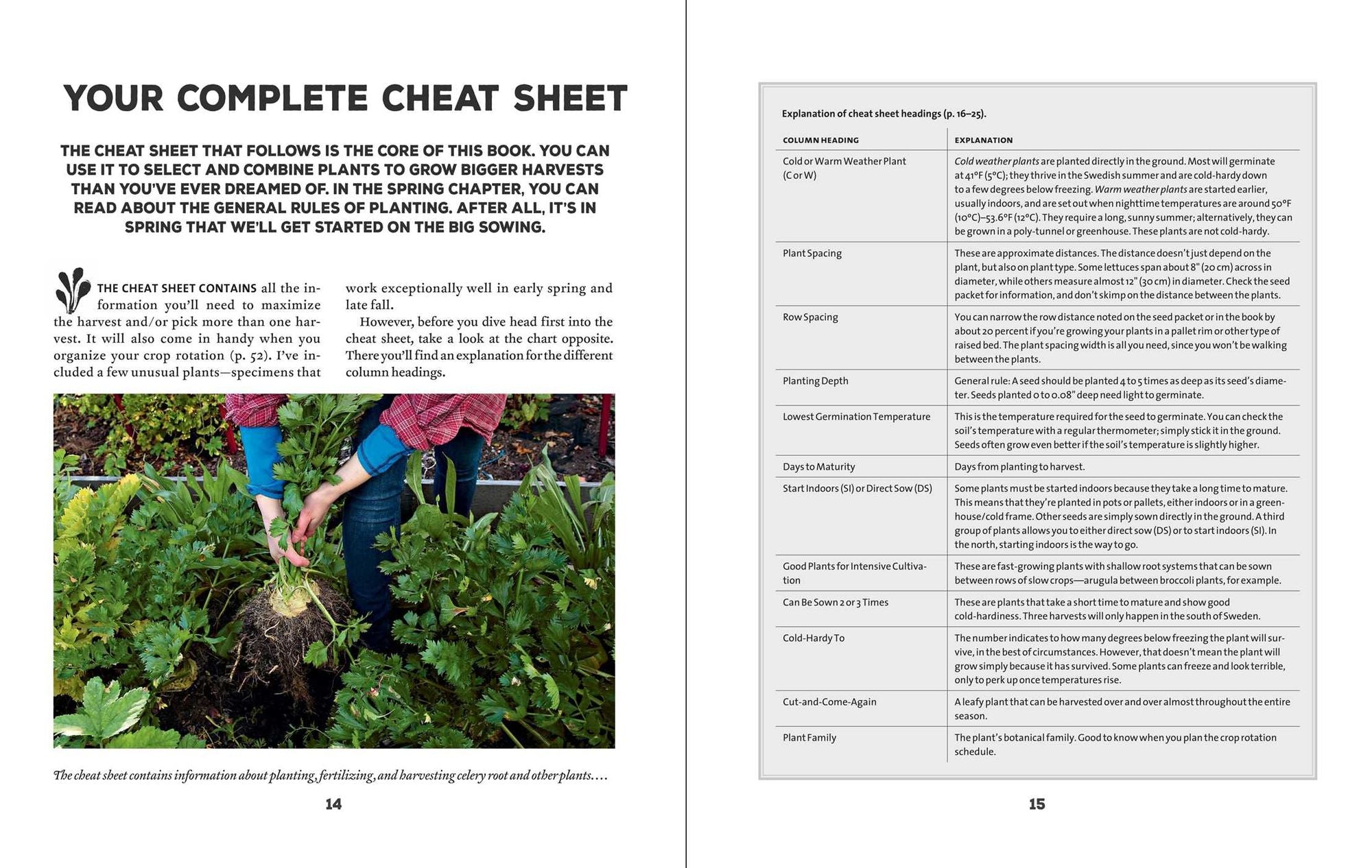 Year-Round Edible Gardening: Growing Vegetables and Herbs, Inside or Outside, in Every Season