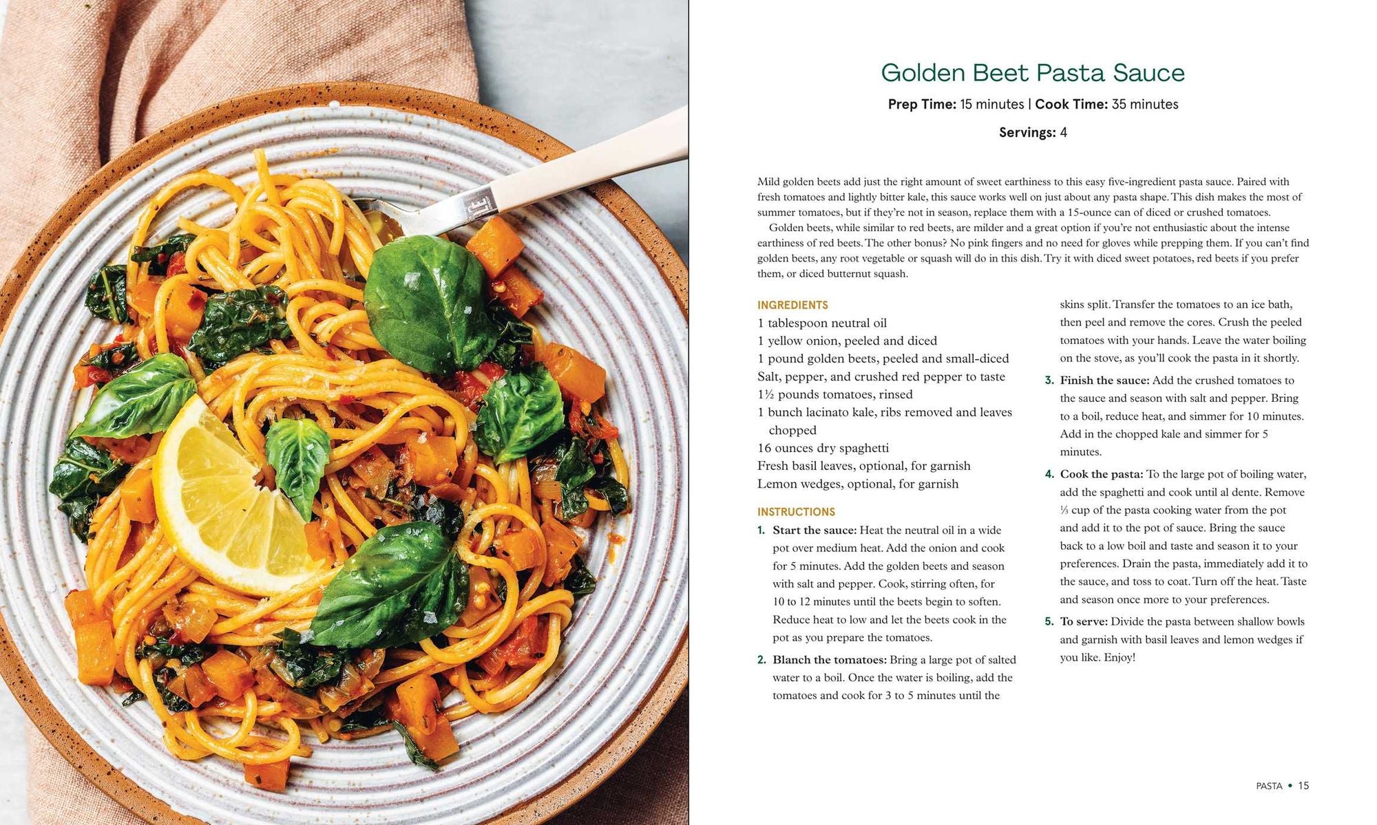 The Plant-Based 5-Ingredient Cookbook: Fast & Flavorful Recipes Made Vegan