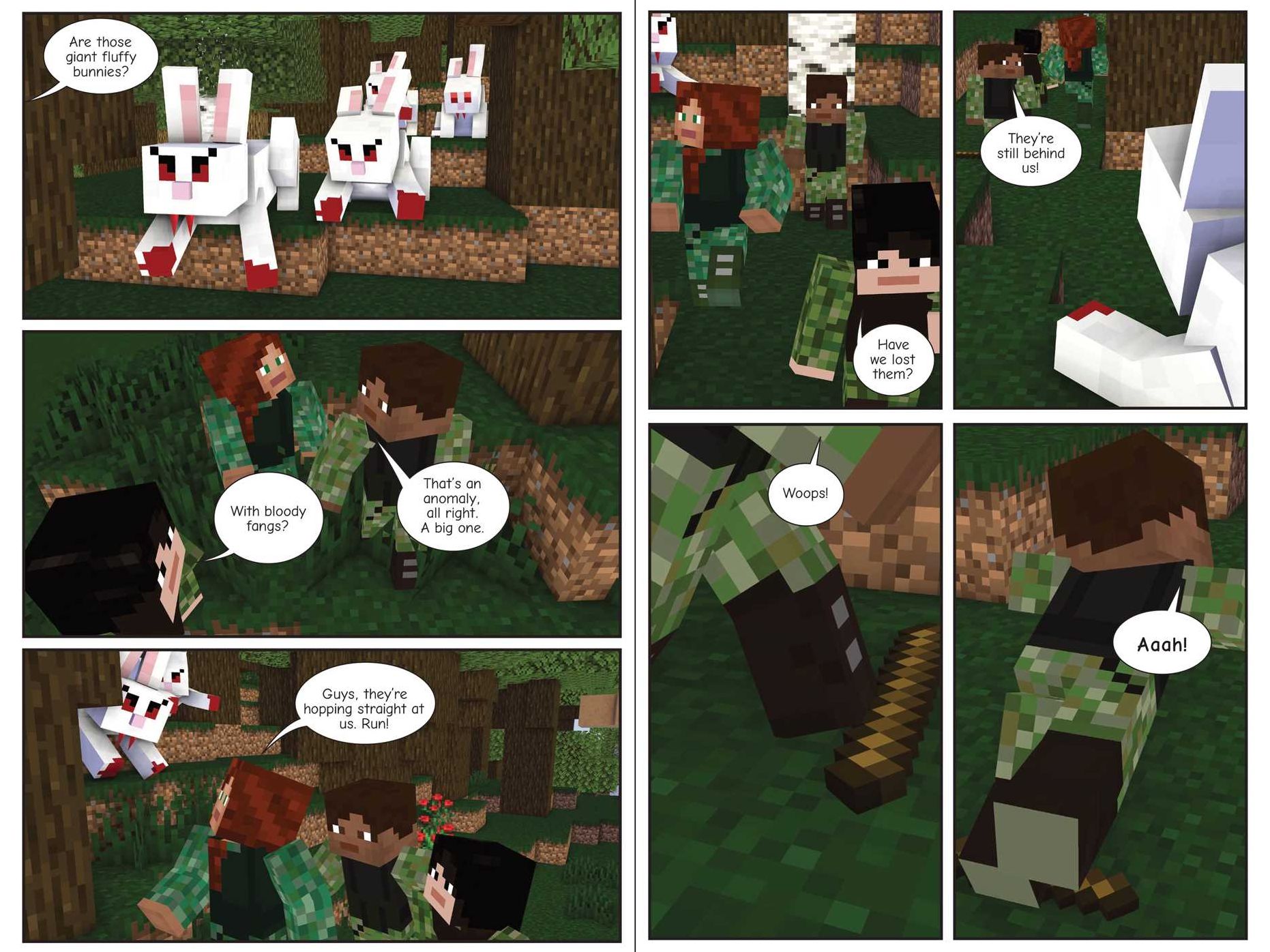 Attack of the Killer Bunnies: An Unofficial Graphic Novel for Minecrafters