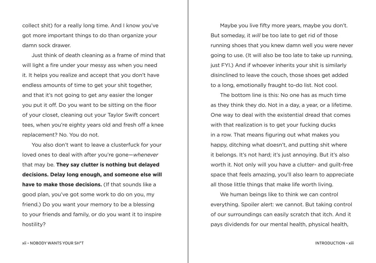 Nobody Wants Your Sh*t: The Art of Decluttering Before You Die (New York Times Bestseller)