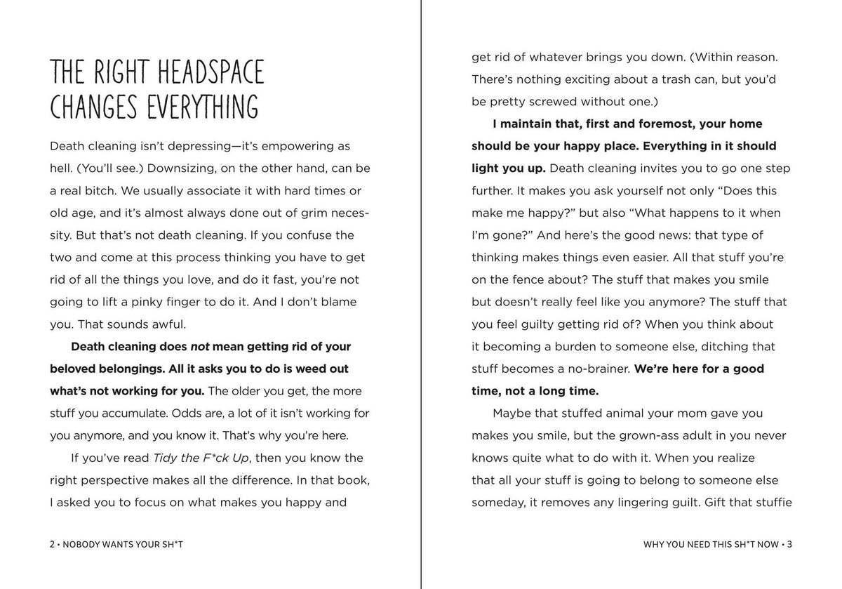 Nobody Wants Your Sh*t: The Art of Decluttering Before You Die (New York Times Bestseller)