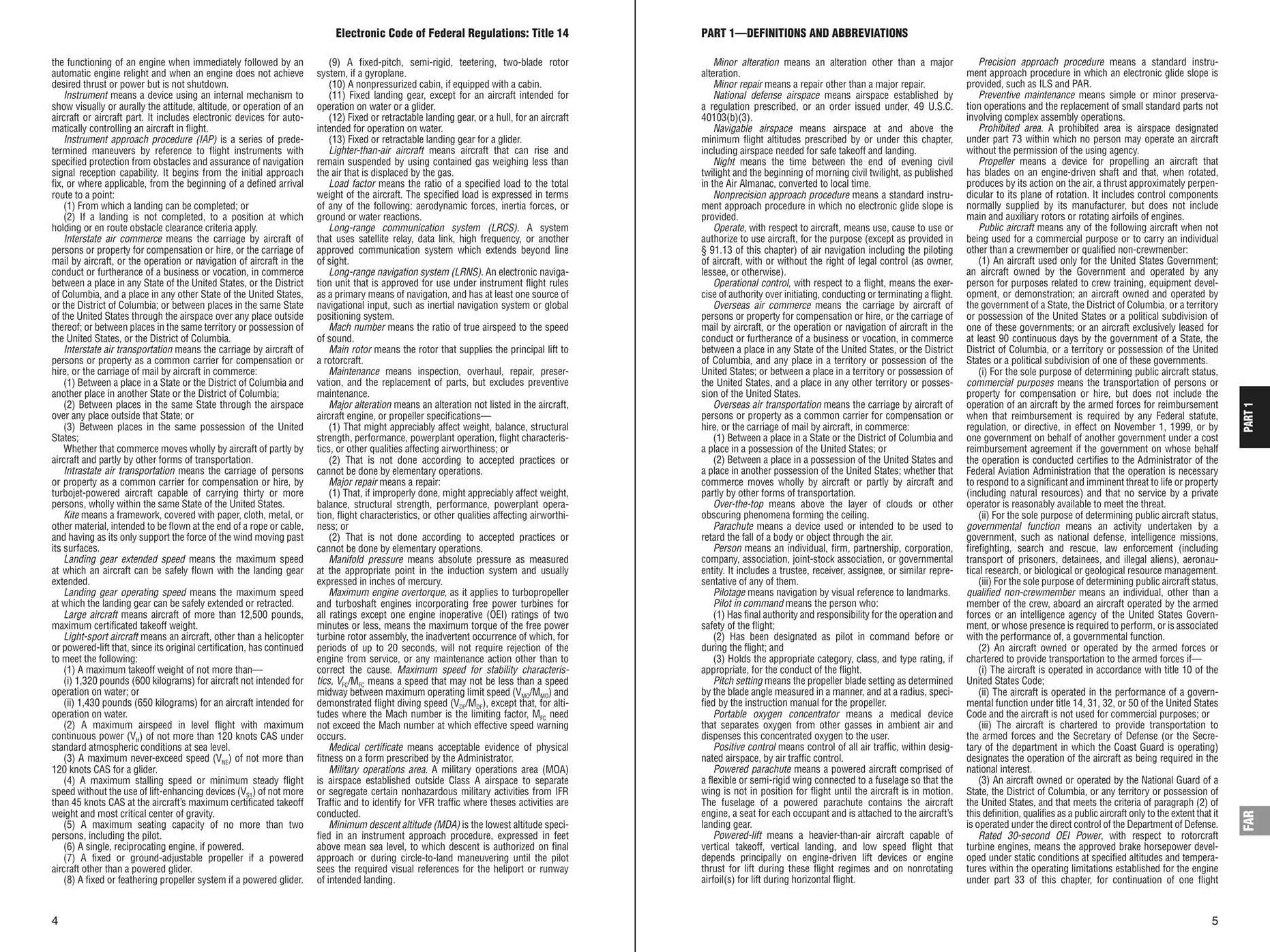 FAR/AIM 2024: Up-to-Date Federal Aviation Regulations / Aeronautical Information Manual