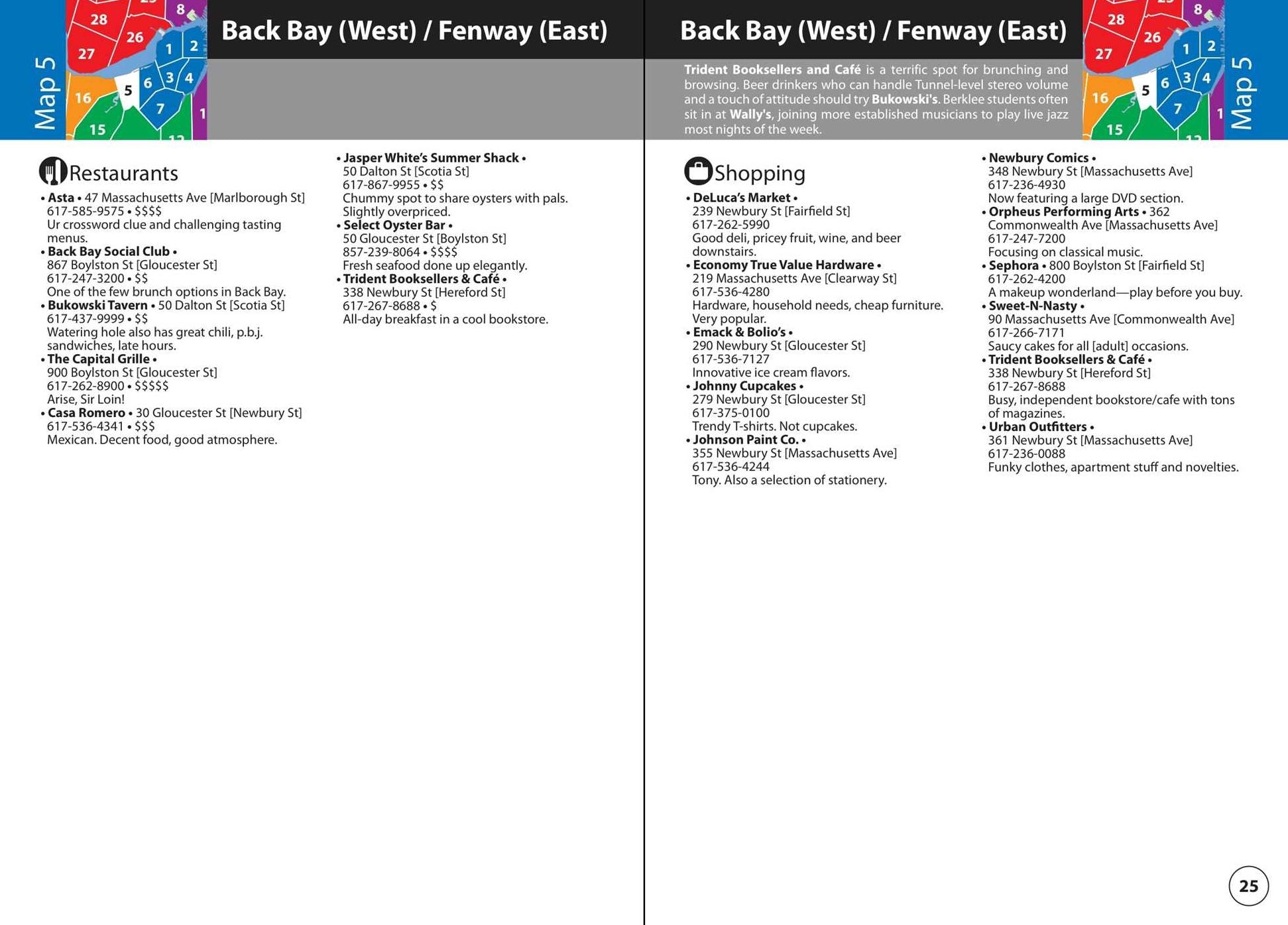 Not For Tourists Guide to Boston 2025
