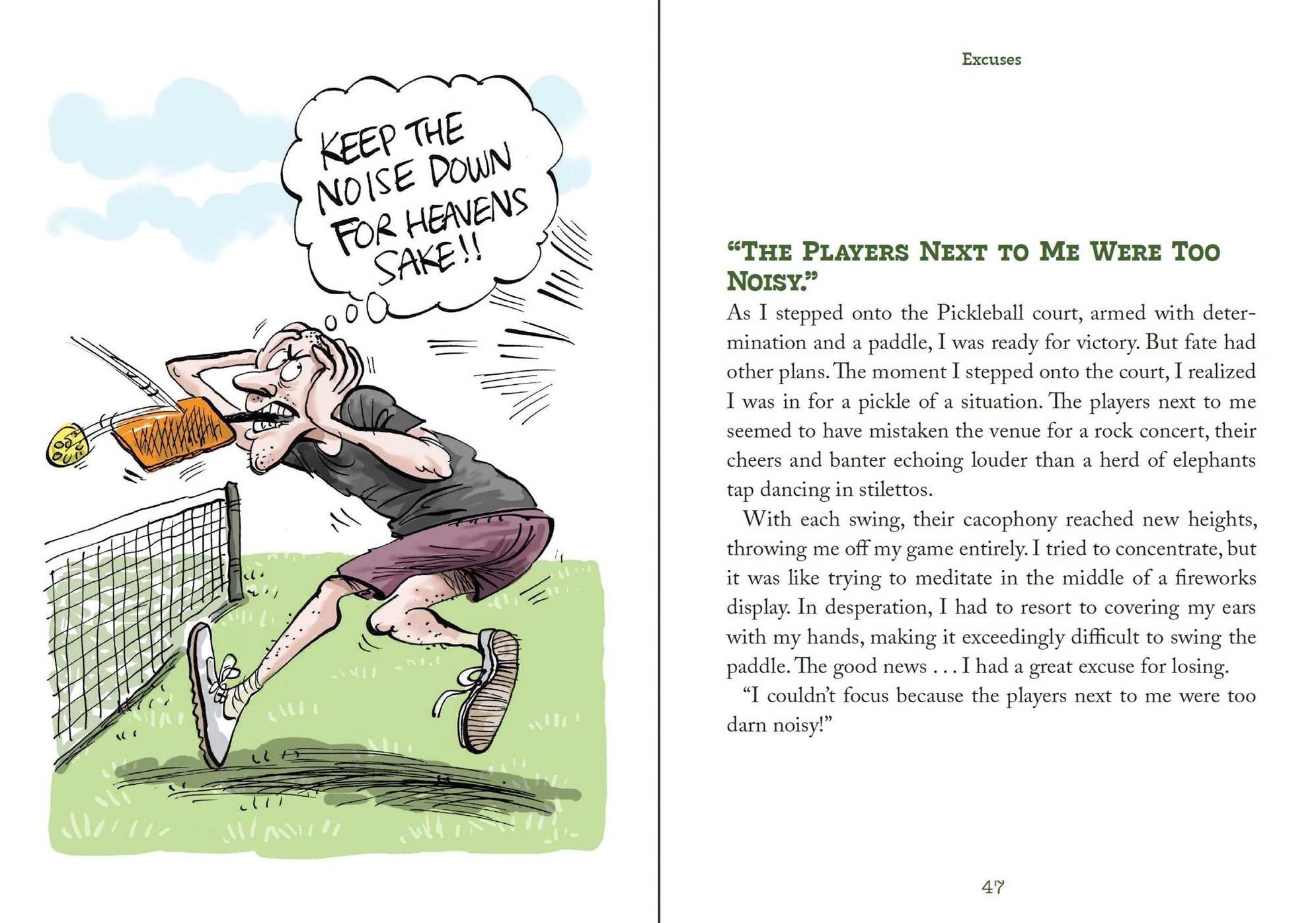 Pickleball's Best Excuses: Hilarious Quips Every Pickler Should Know