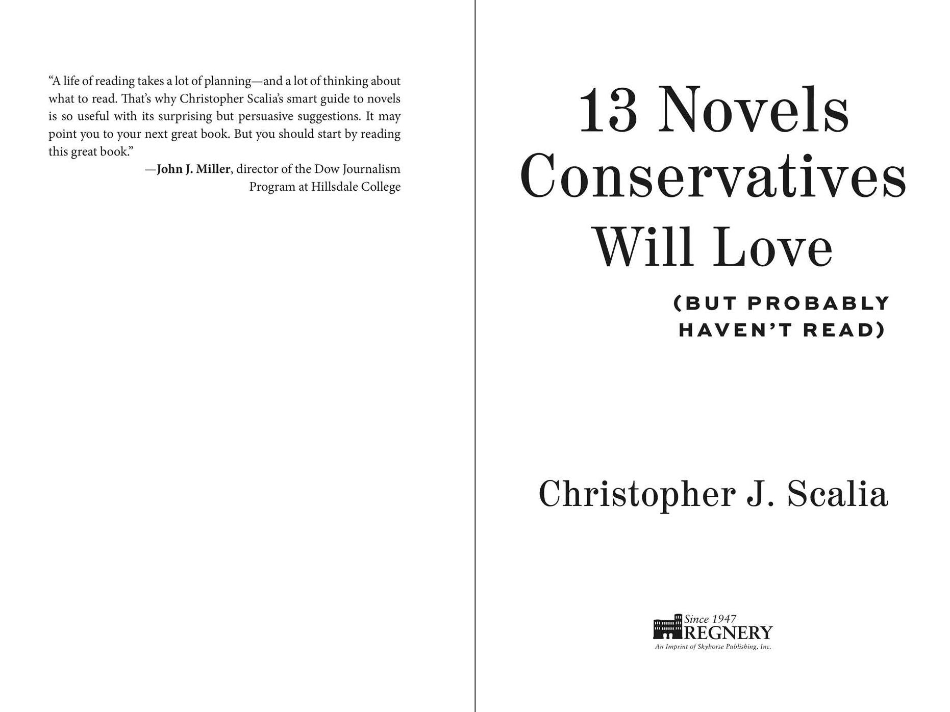 13 Novels Conservatives Will Love (but Probably Haven't Read)