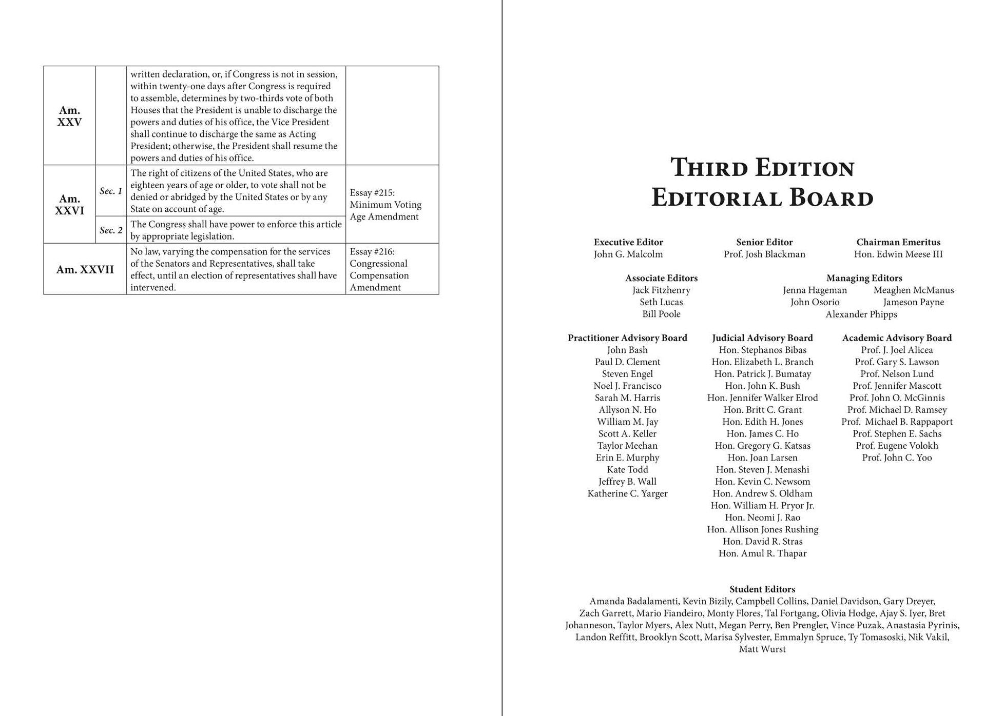 The Heritage Guide to the Constitution: Fully Revised Third Edition