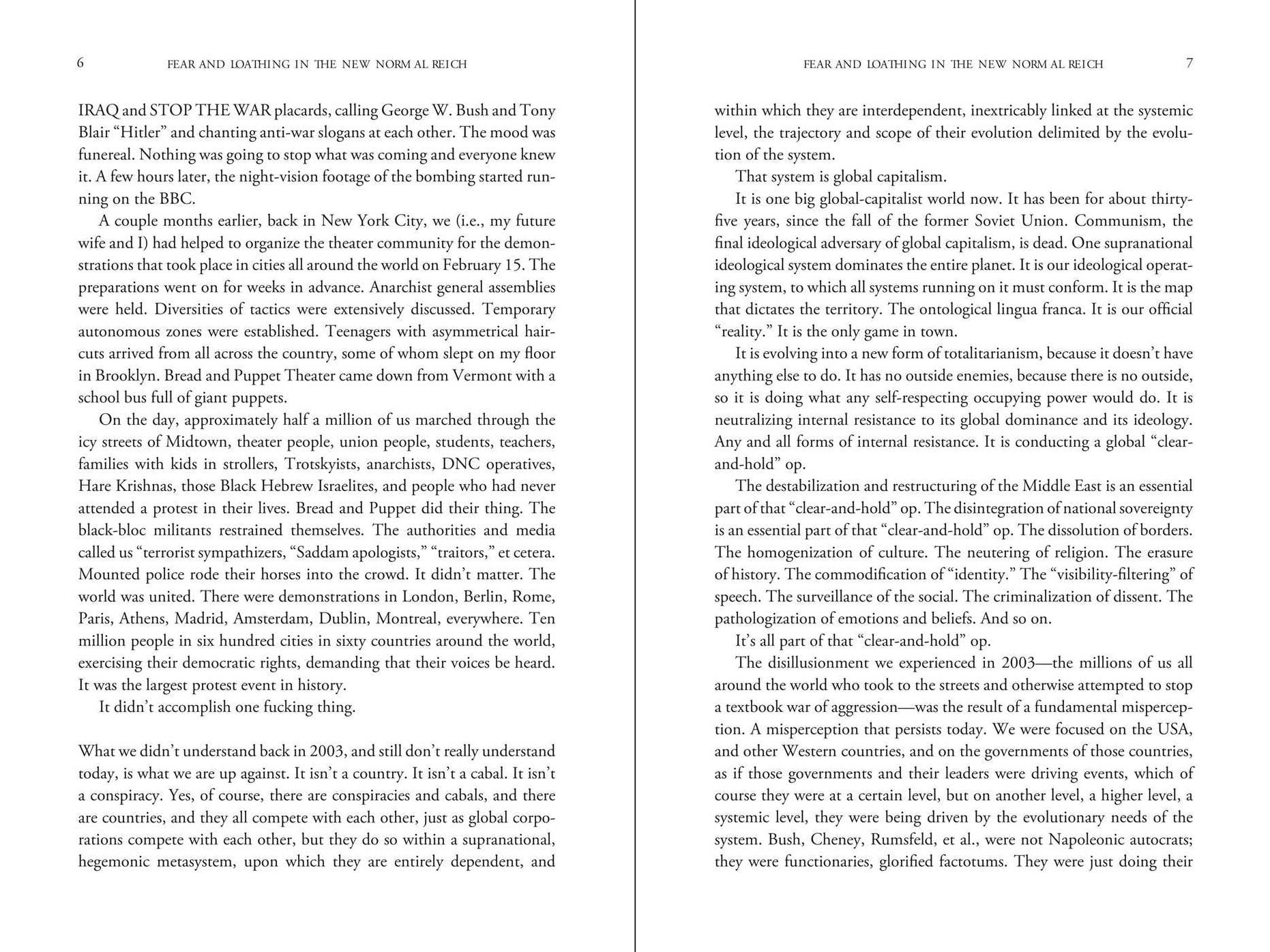 Fear and Loathing in the New Normal Reich: Consent Factory Essays, Vol. IV (2022-2024)