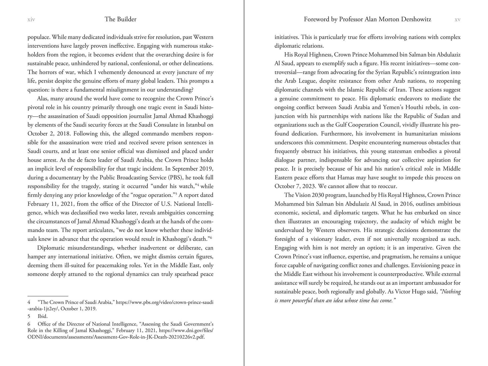 The Builder: MBS: Shaping Peace and Power at a Defining Moment in History