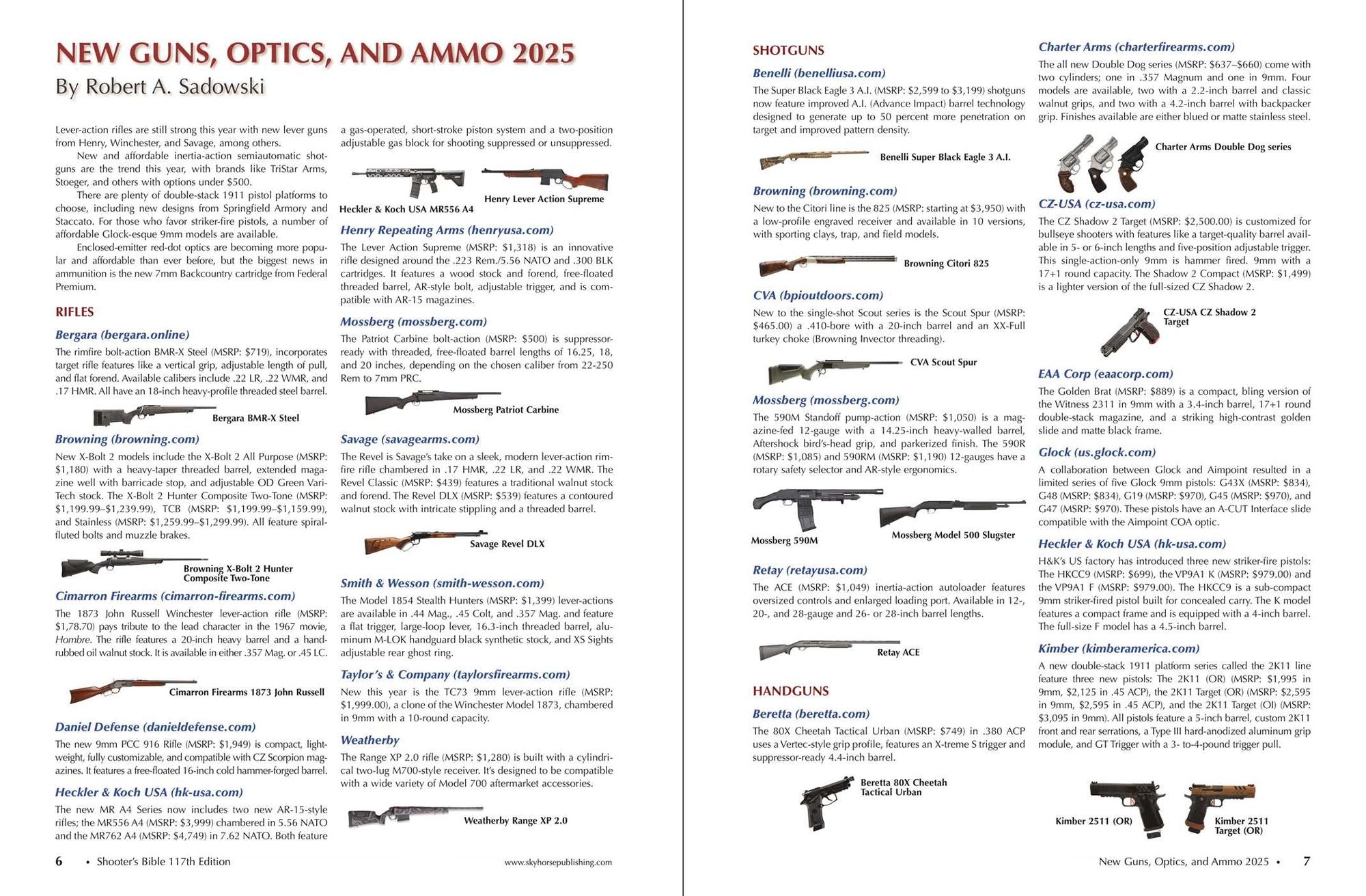 Shooter's Bible 117th Edition: The World's Bestselling Firearms Reference