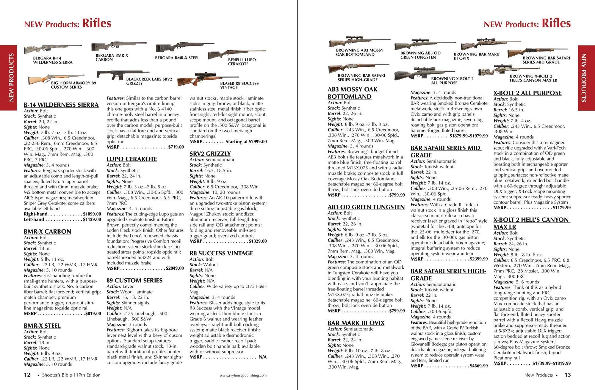 Shooter's Bible 117th Edition: The World's Bestselling Firearms Reference