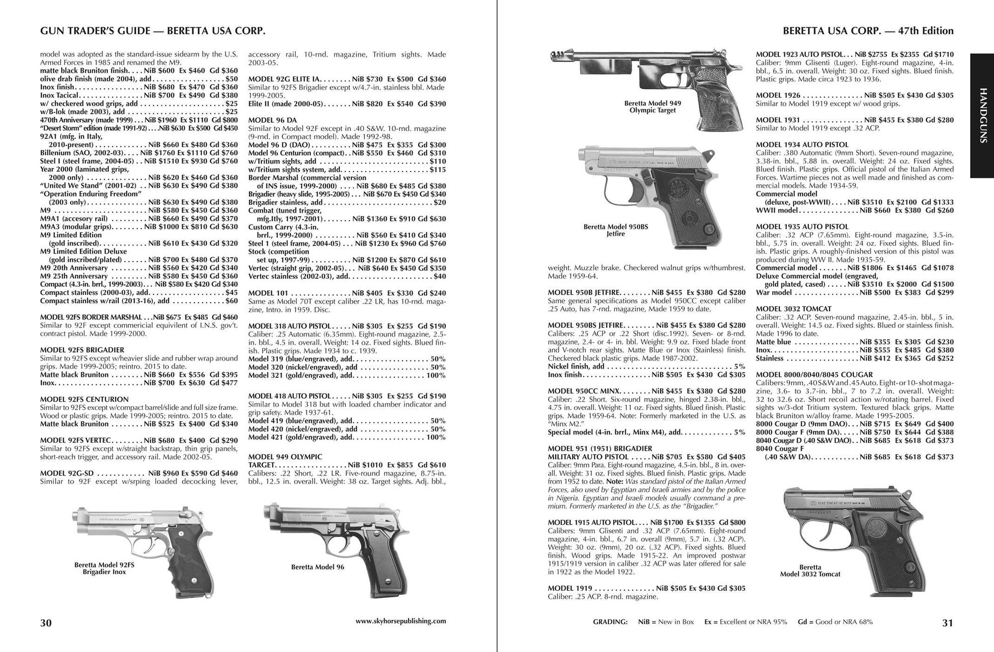 Gun Trader's Guide, Forty-Seventh Edition: A Comprehensive, Fully Illustrated Guide to Modern Collectible Firearms with Current Market Values